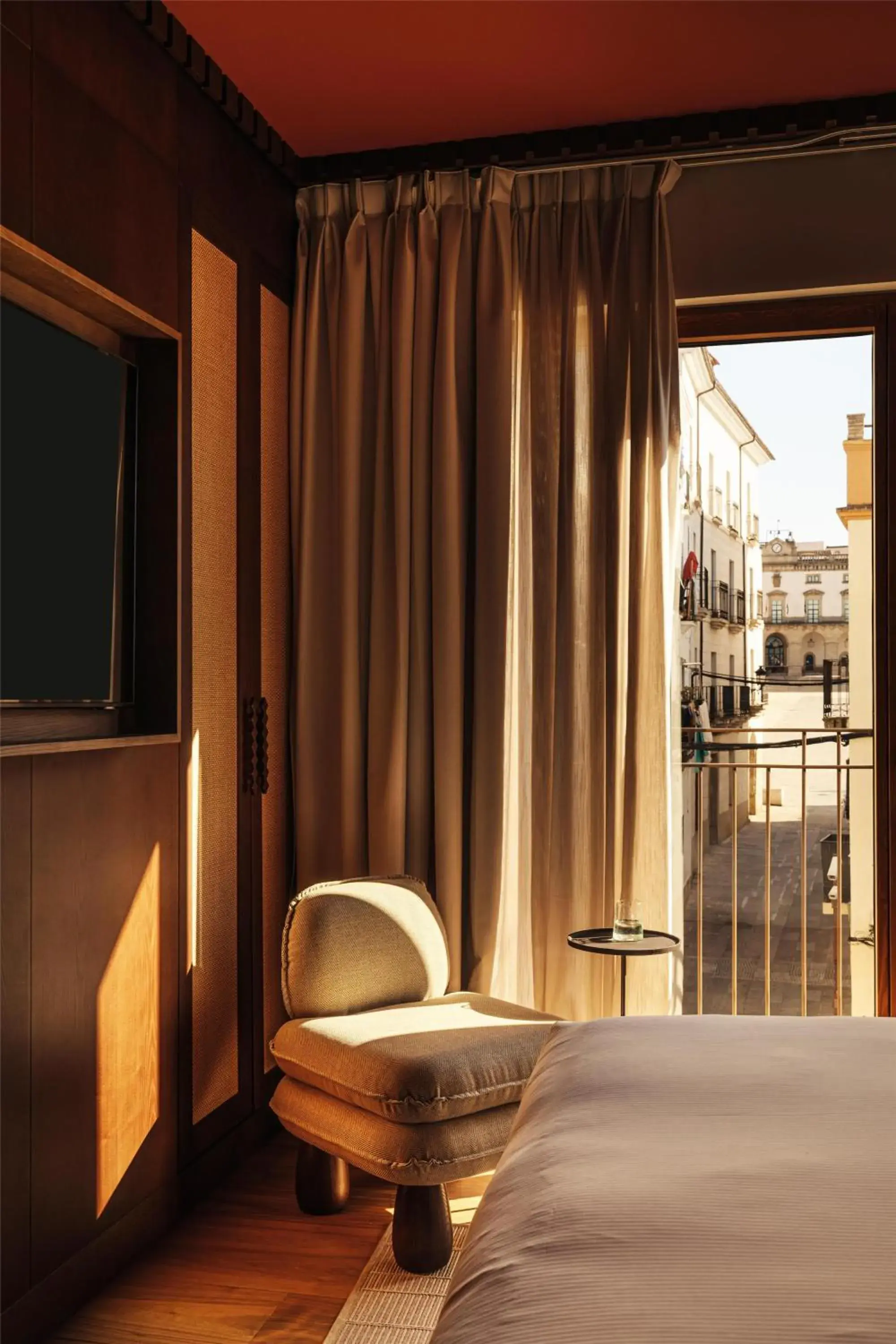 View (from property/room), Bed in Palacio De Godoy Caceres, Curio Collection By Hilton View (from property/room), Bed in Palacio De Godoy Caceres, Curio Collection By Hilton