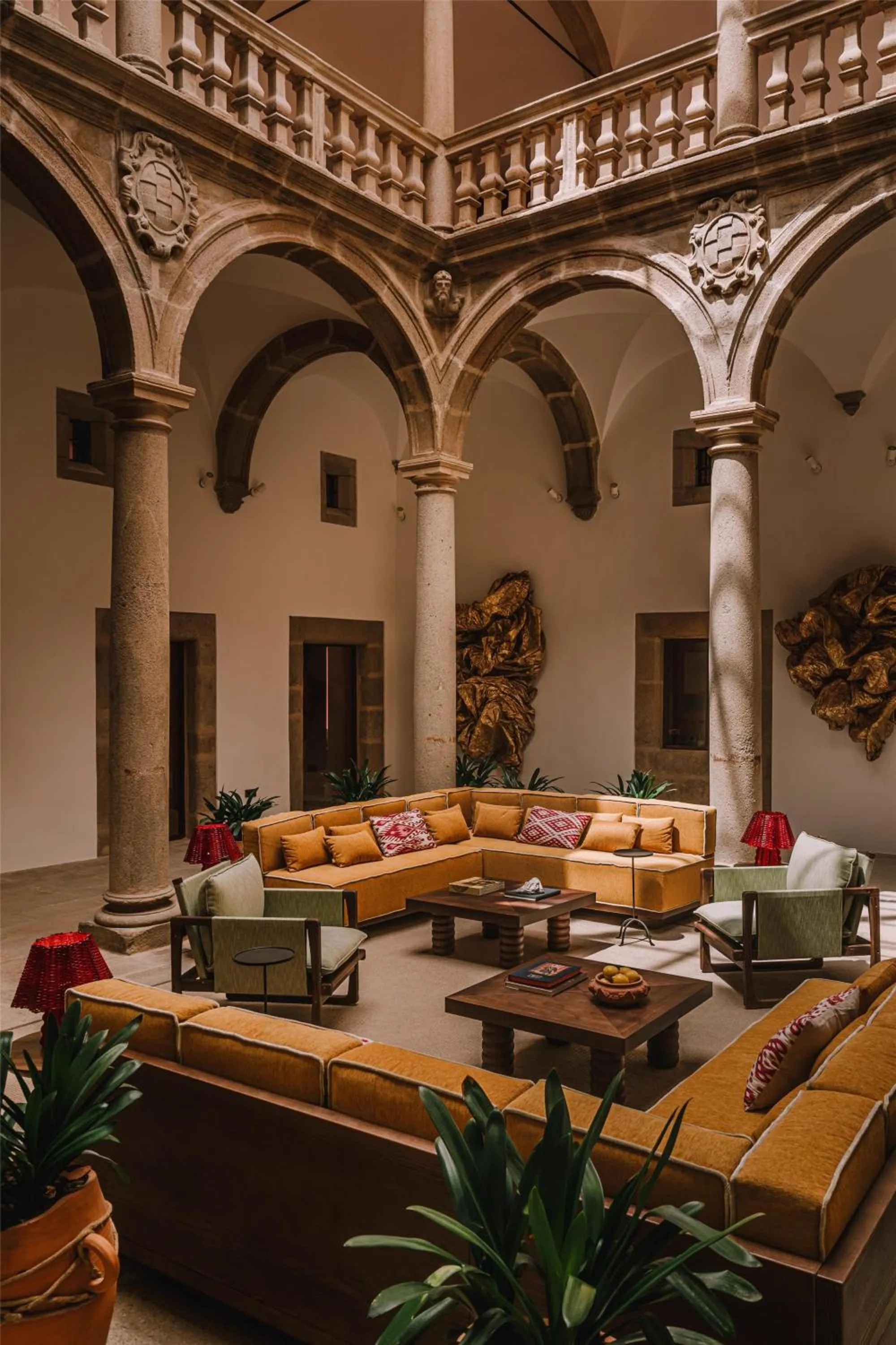 Patio in Palacio De Godoy Caceres, Curio Collection By Hilton