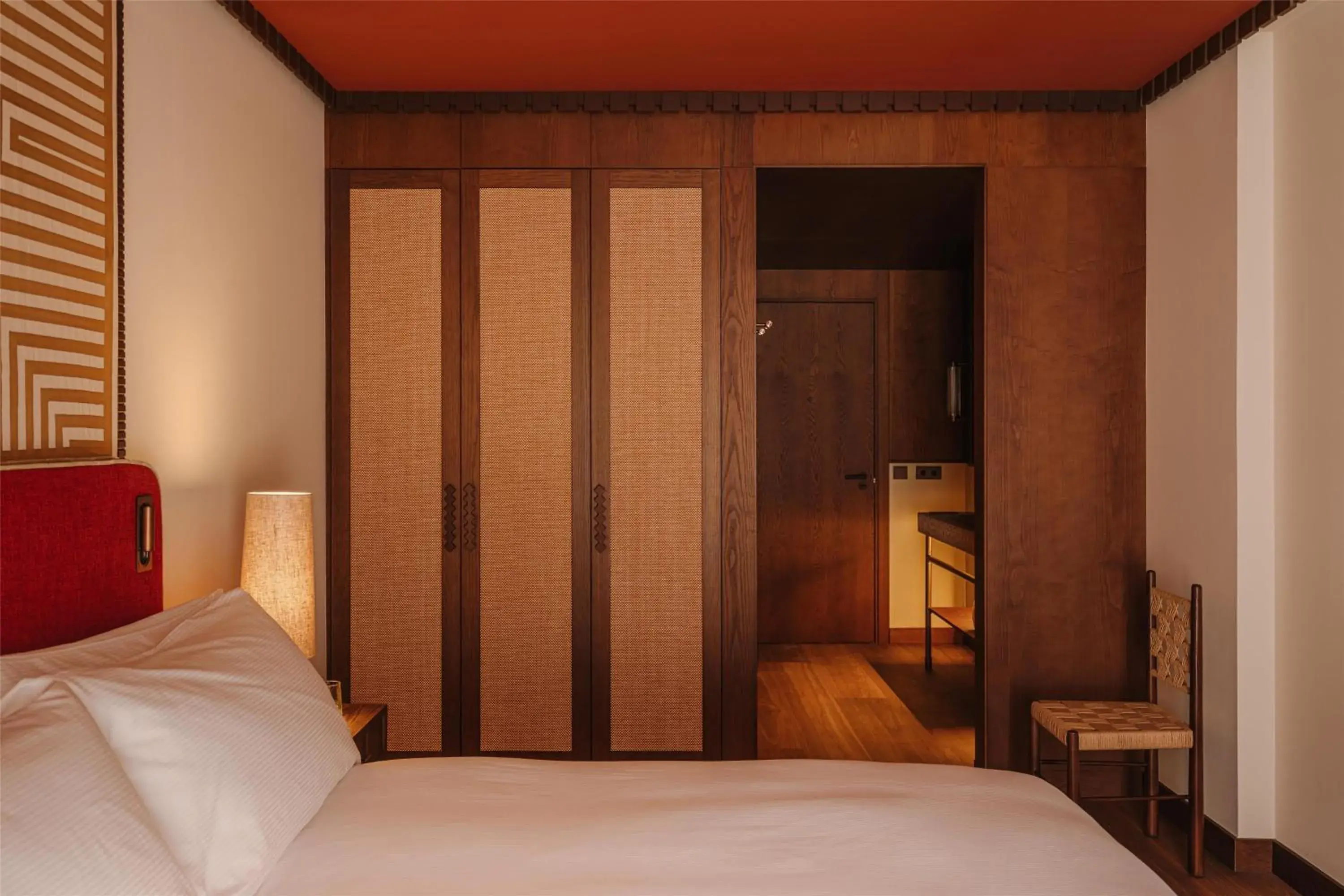 Bed in Palacio De Godoy Caceres, Curio Collection By Hilton Bed in Palacio De Godoy Caceres, Curio Collection By Hilton