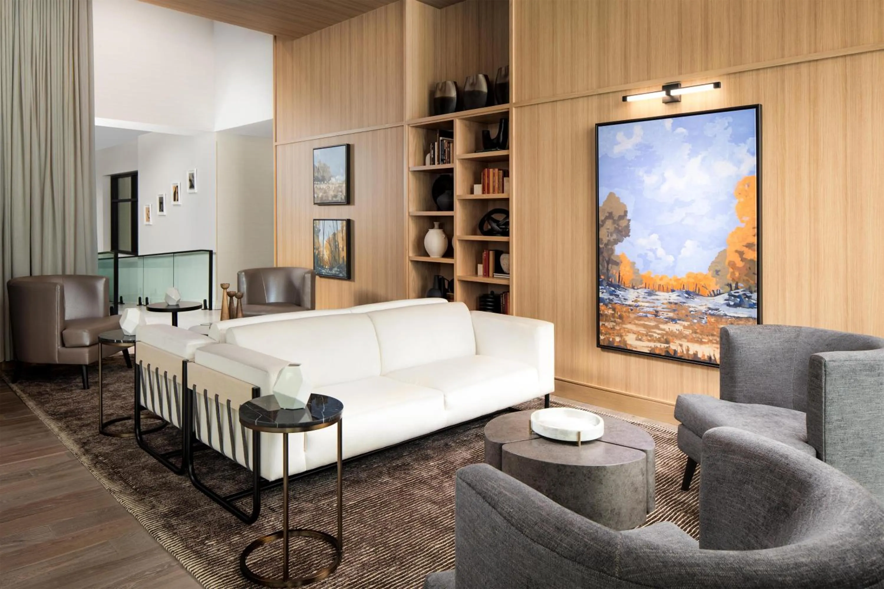 Lobby or reception, Bed in Embassy Suites By Hilton Chattanooga Downtown