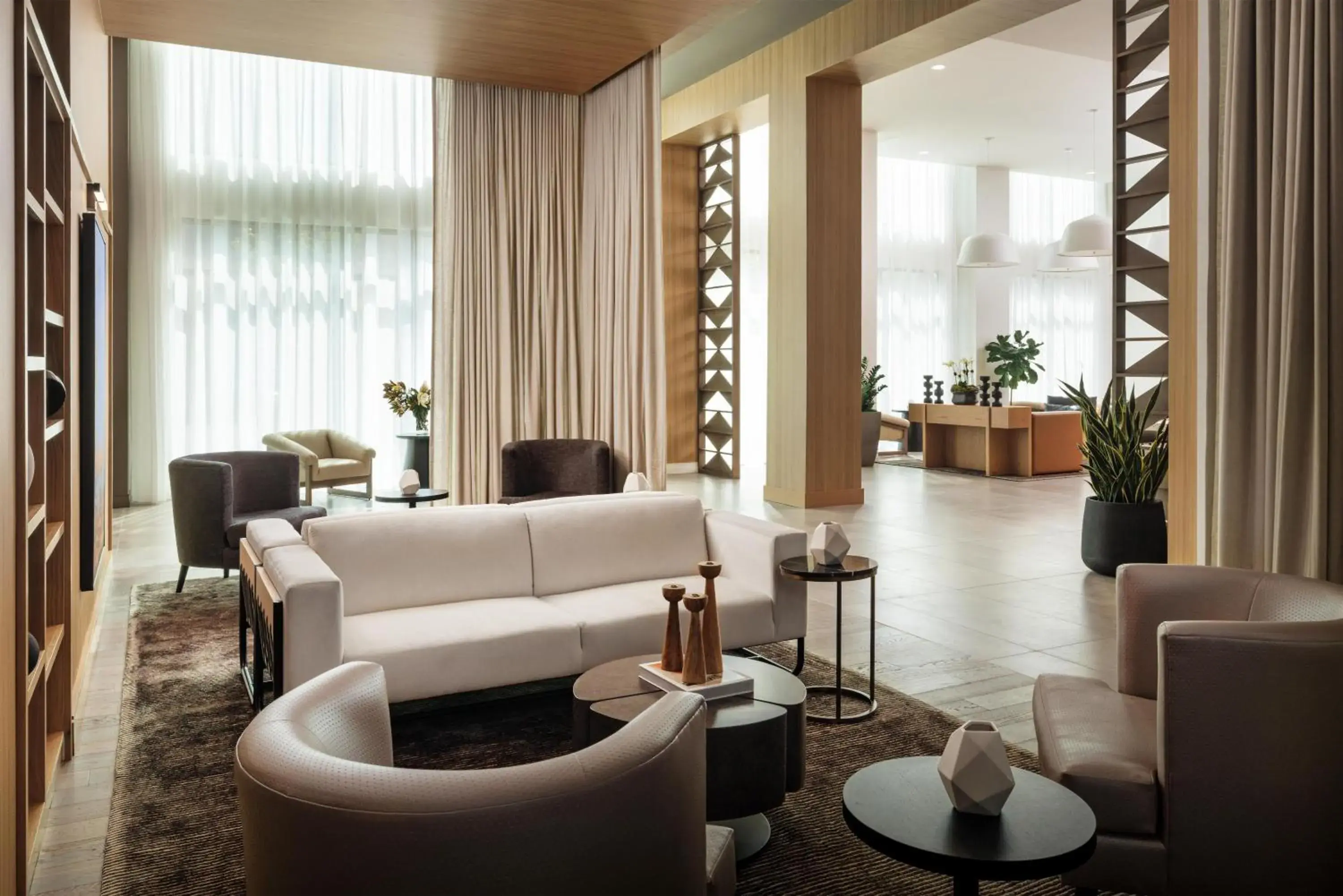 Lobby or reception in Embassy Suites By Hilton Chattanooga Downtown Lobby or reception in Embassy Suites By Hilton Chattanooga Downtown