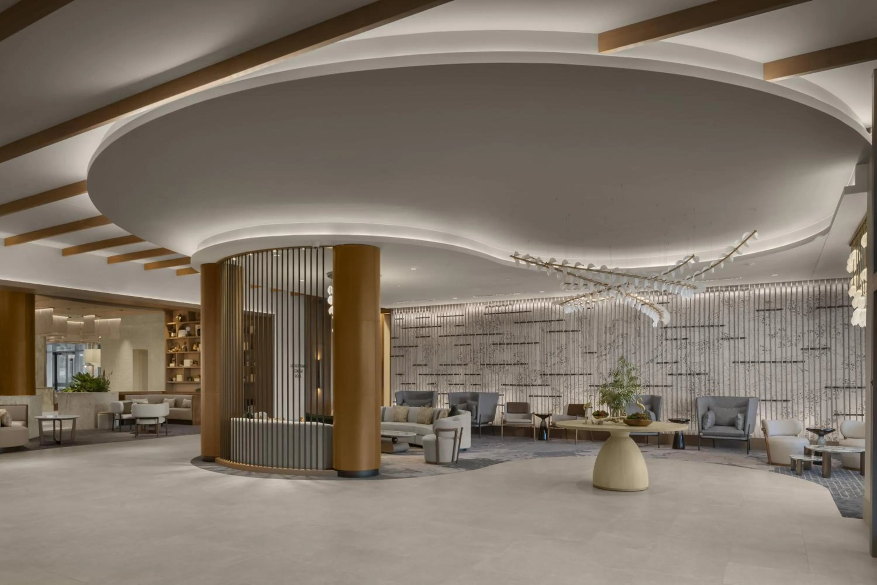 Lobby or reception in Hilton Jacksonville At Mayo Clinic