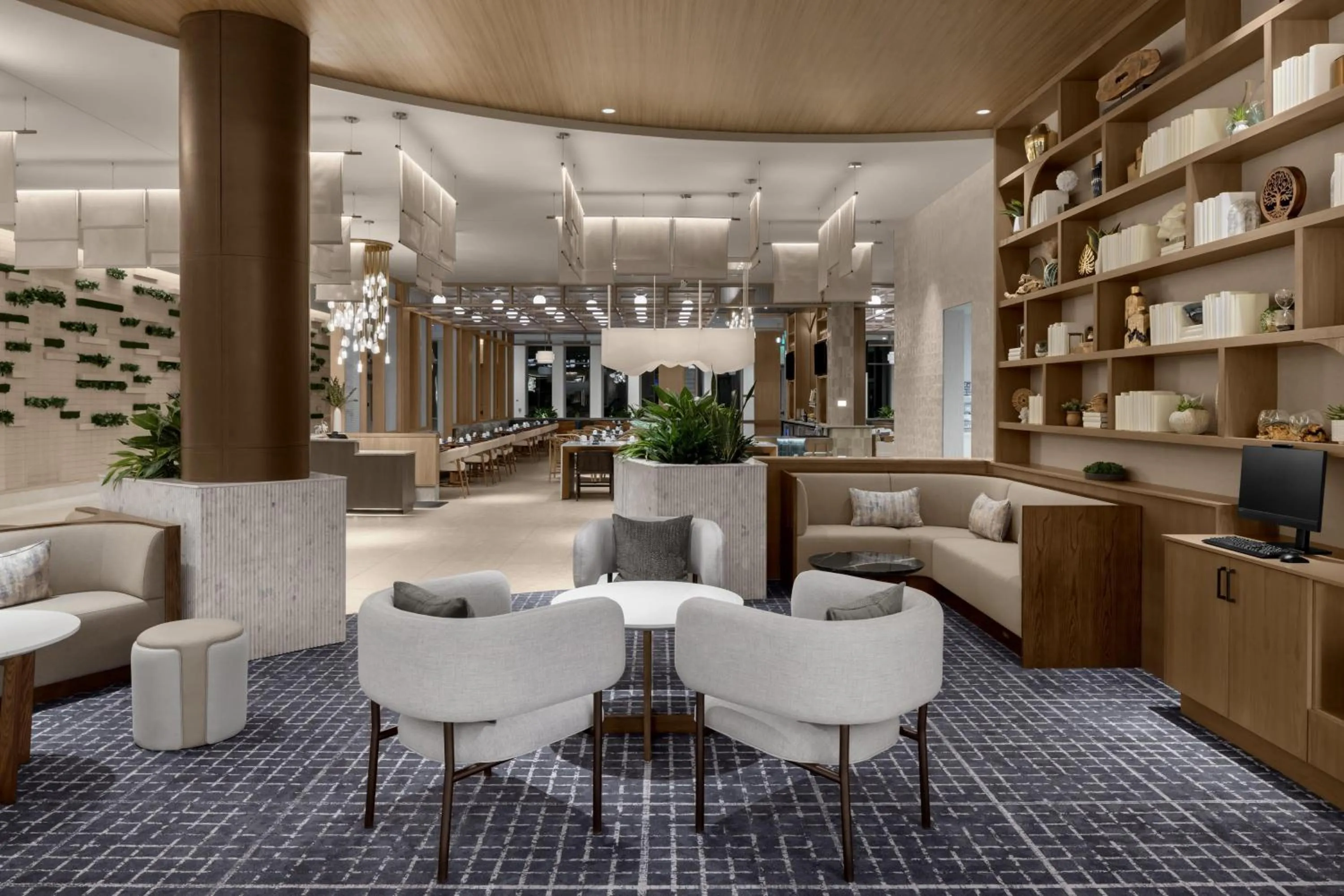 Lobby or reception in Hilton Jacksonville At Mayo Clinic