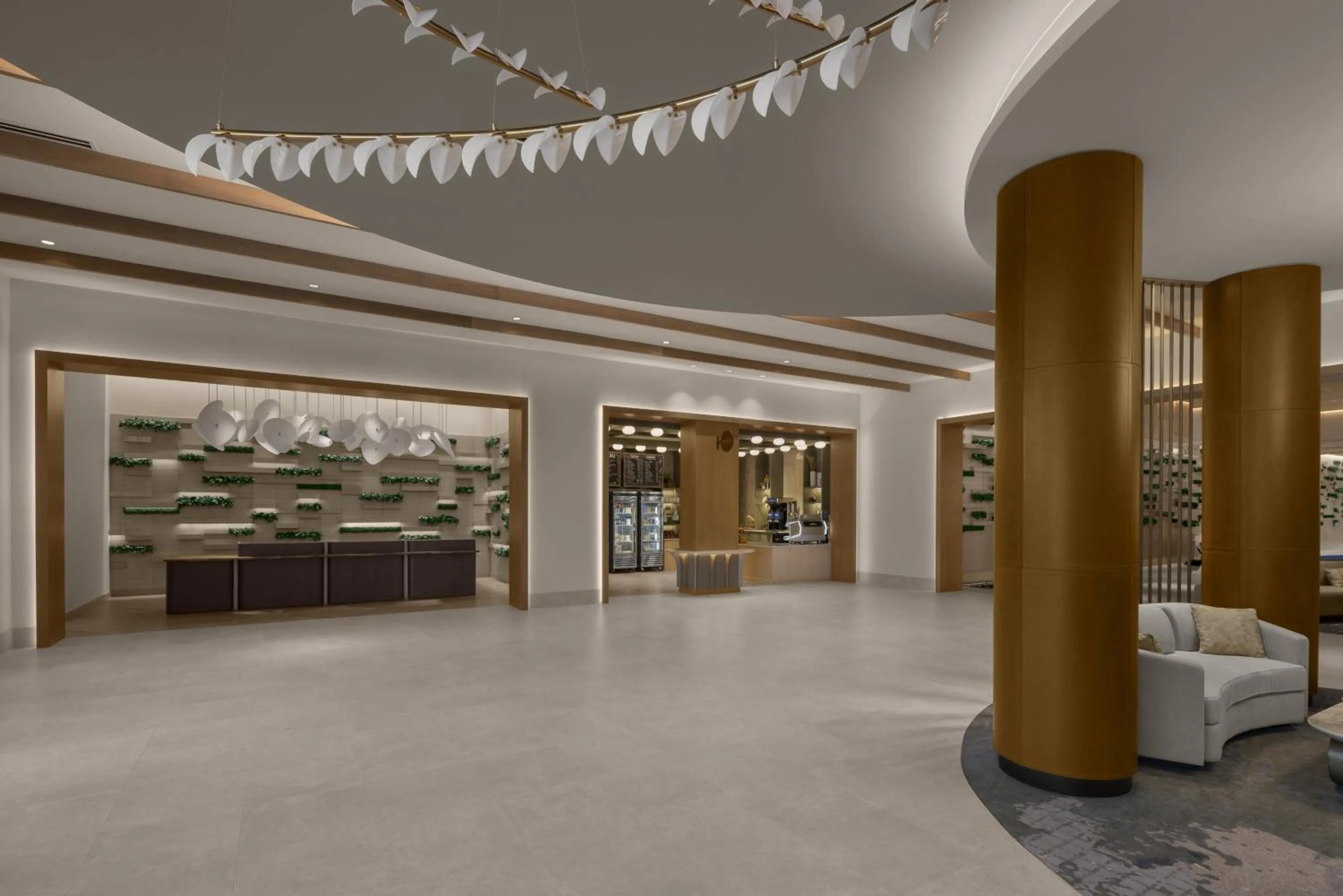 Lobby or reception in Hilton Jacksonville At Mayo Clinic