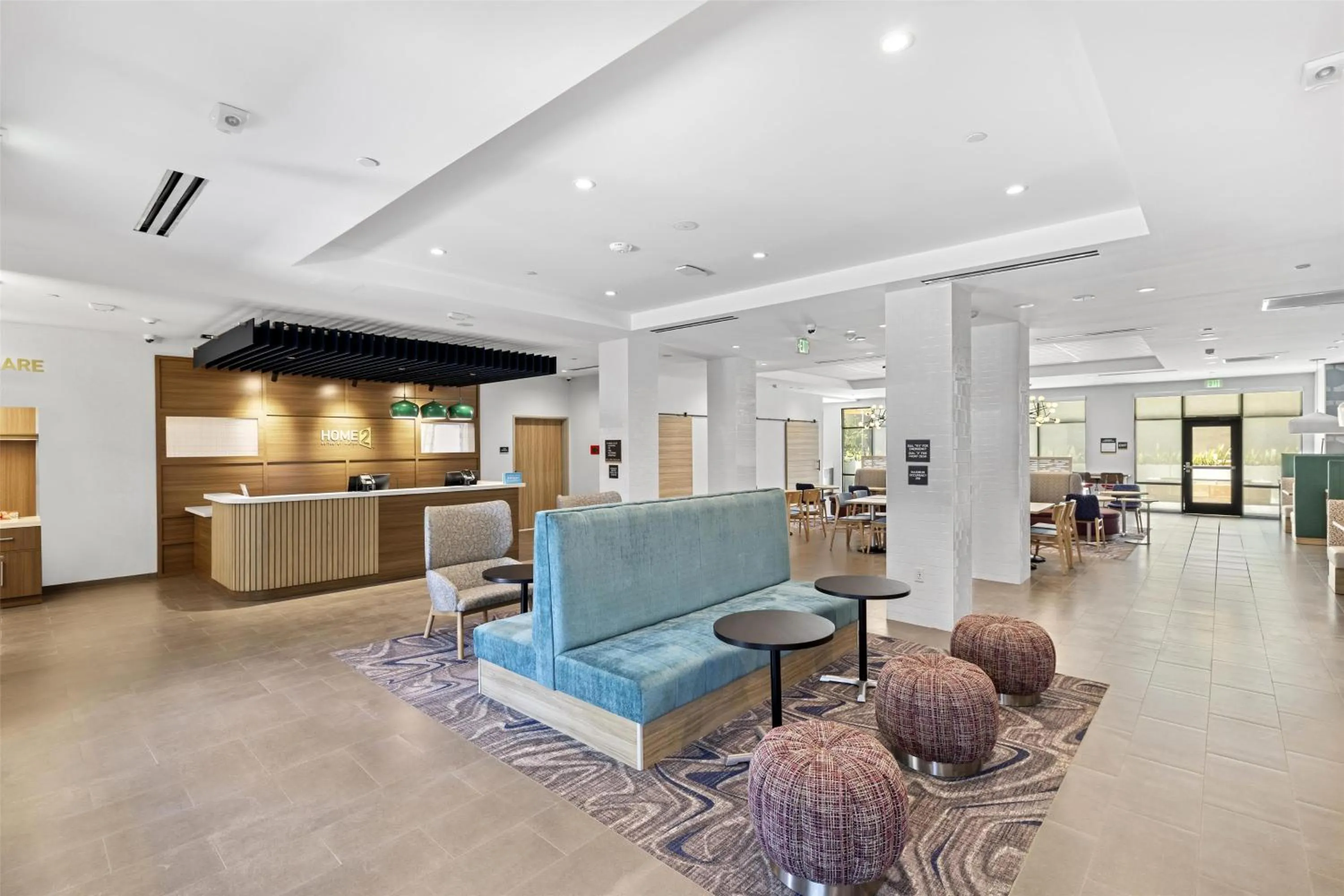 Lobby or reception in Home2 Suites By Hilton Riverside Downtown