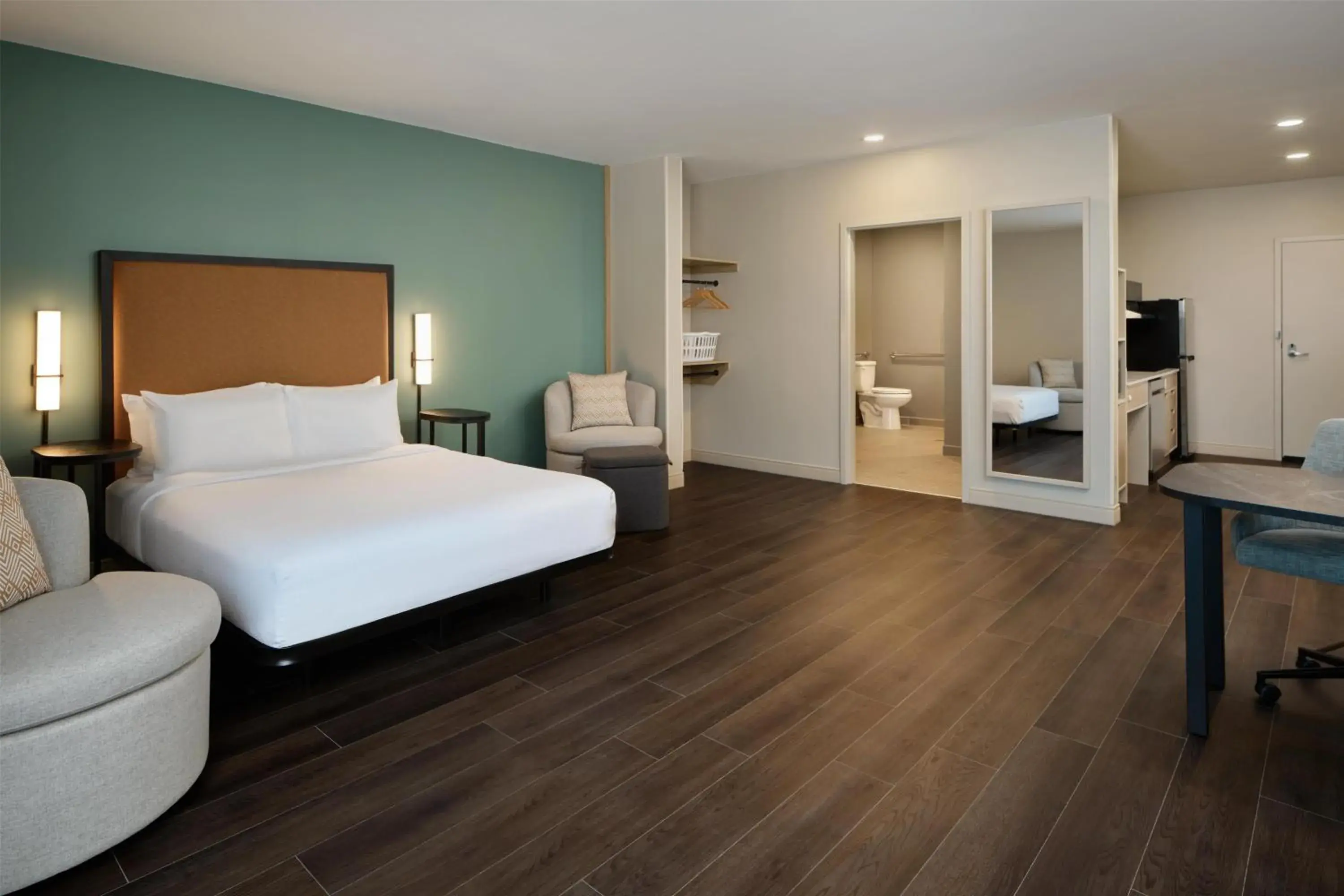 Bed in LivSmart Studios By Hilton Tullahoma Bed in LivSmart Studios By Hilton Tullahoma