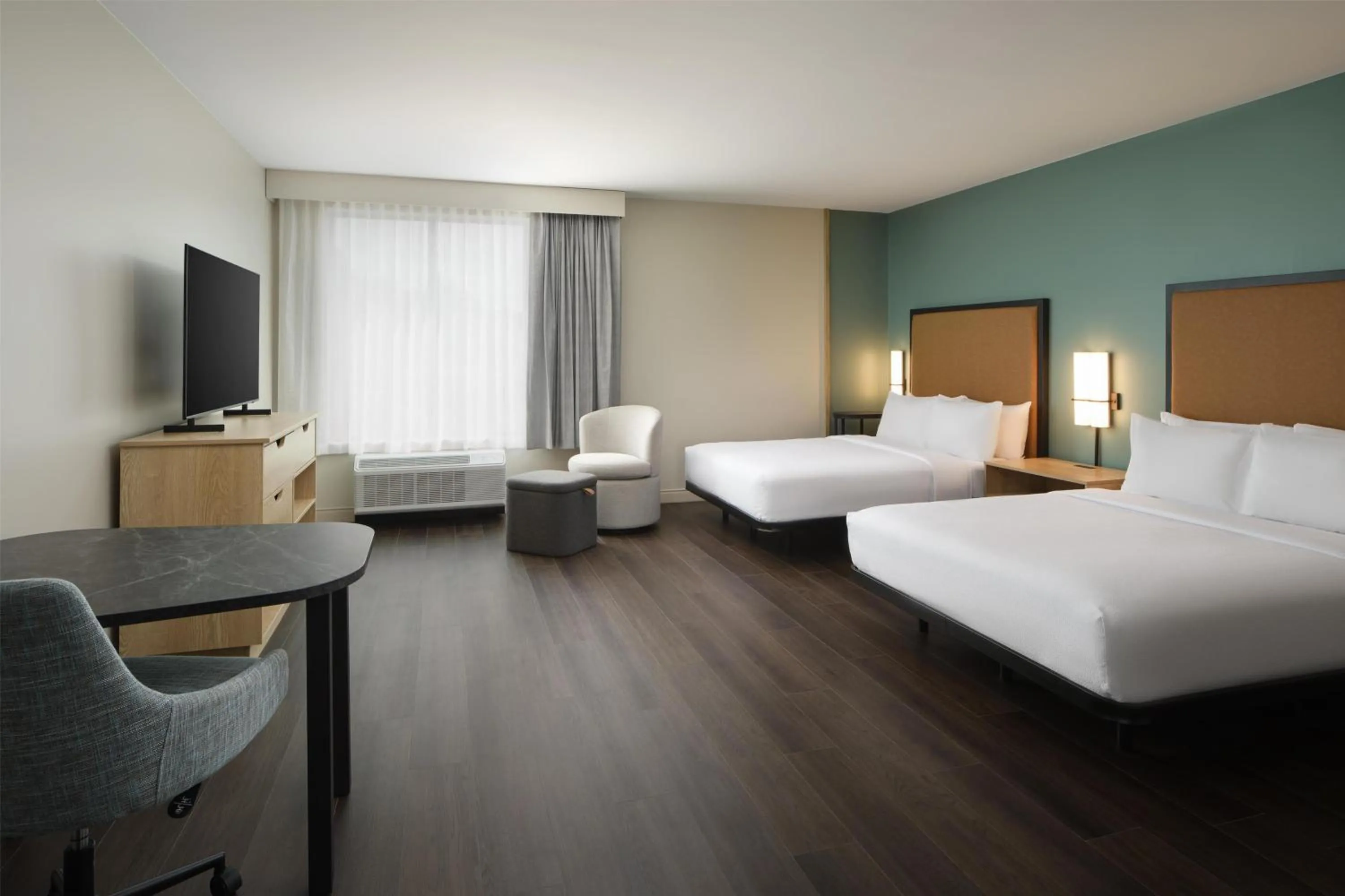 Bed in LivSmart Studios By Hilton Tullahoma