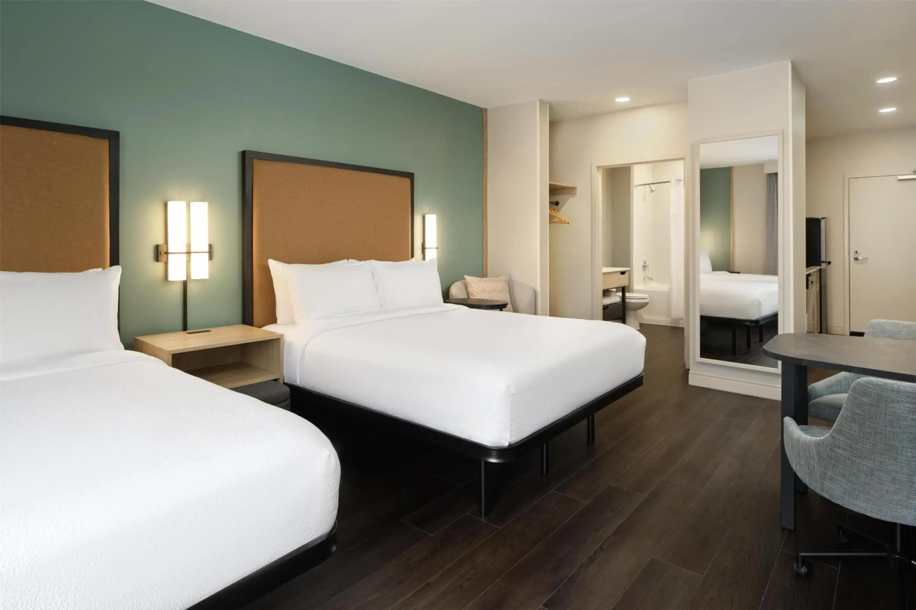 Bed in LivSmart Studios By Hilton Tullahoma Bed in LivSmart Studios By Hilton Tullahoma