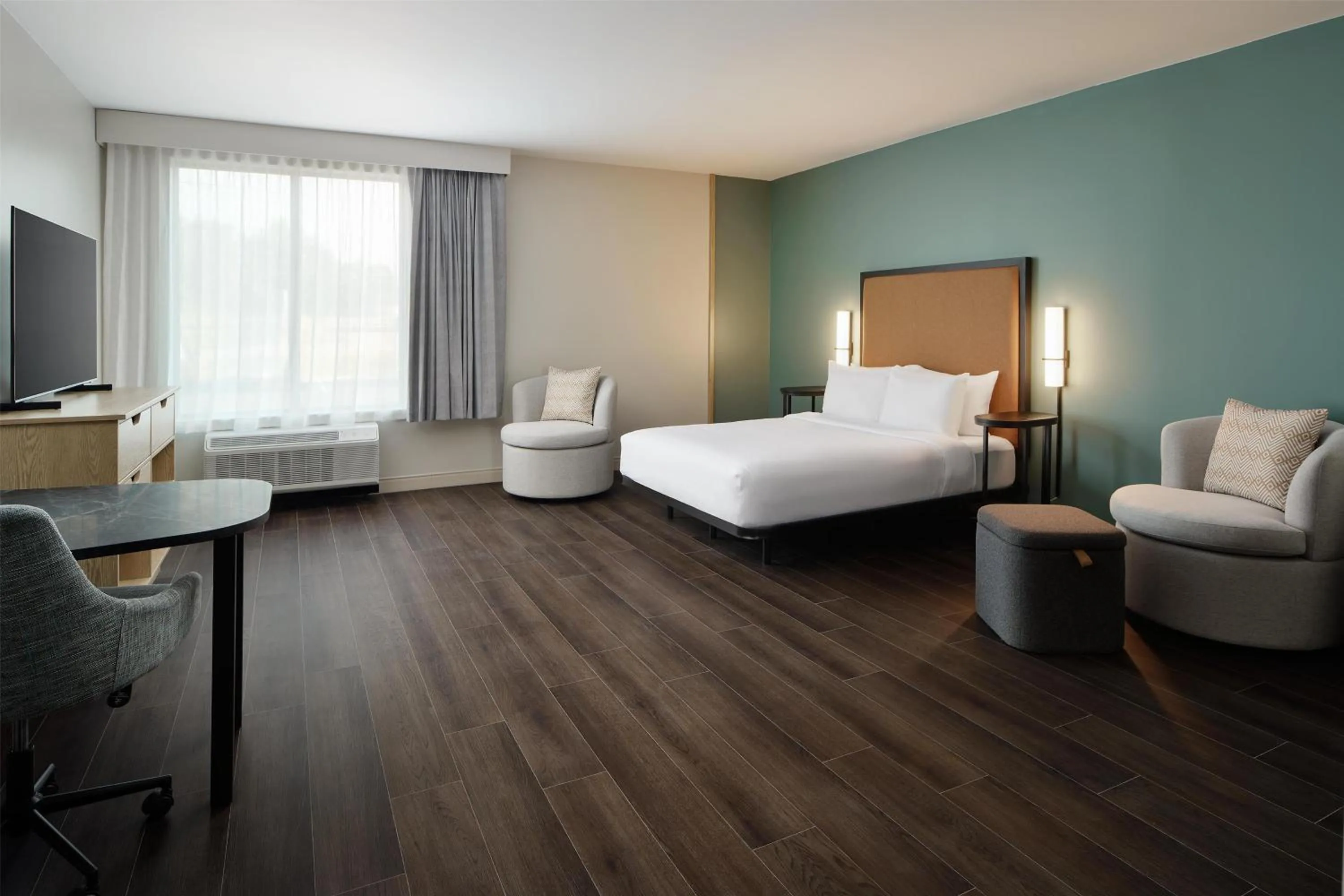 Bed in LivSmart Studios By Hilton Tullahoma