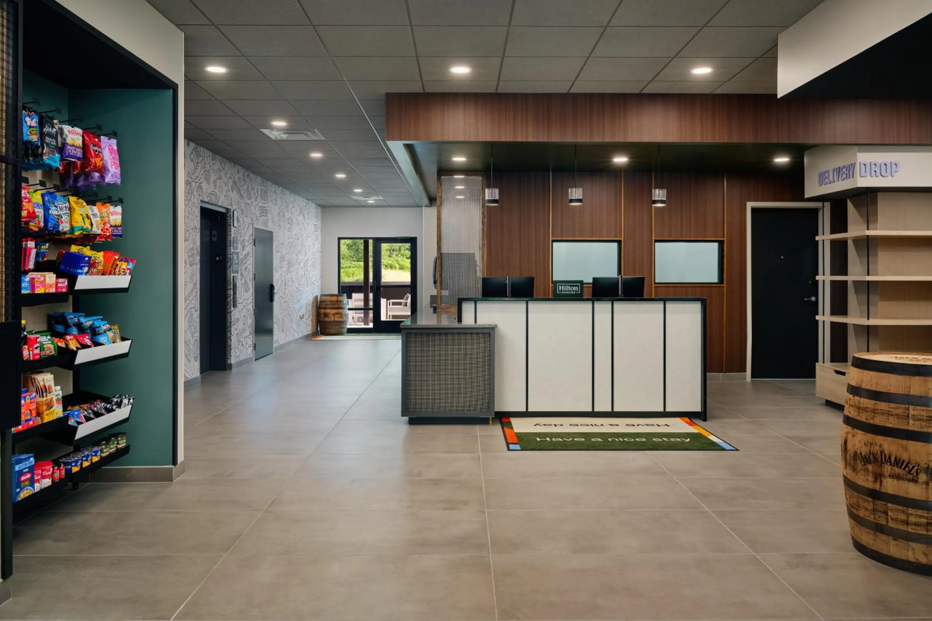 Lobby or reception in LivSmart Studios By Hilton Tullahoma