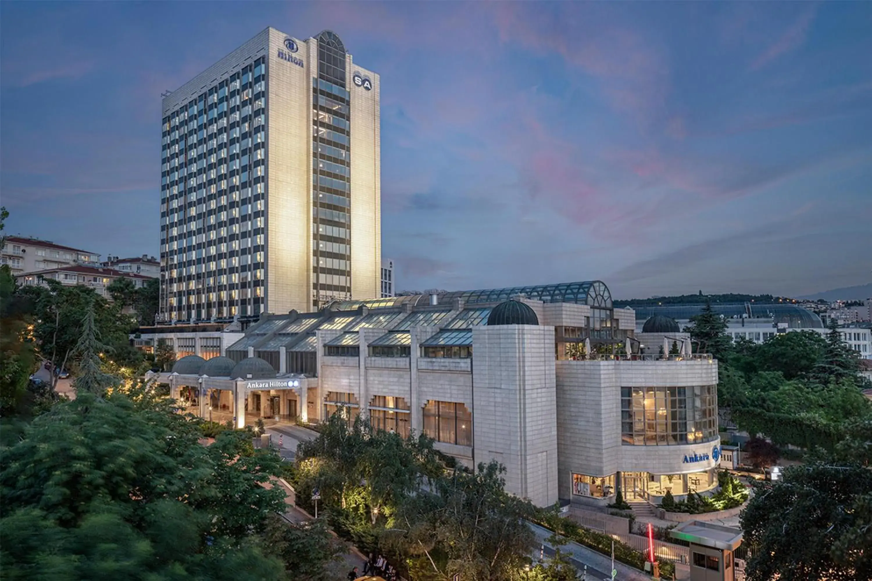 Property building in Ankara HiltonSA Property building in Ankara HiltonSA