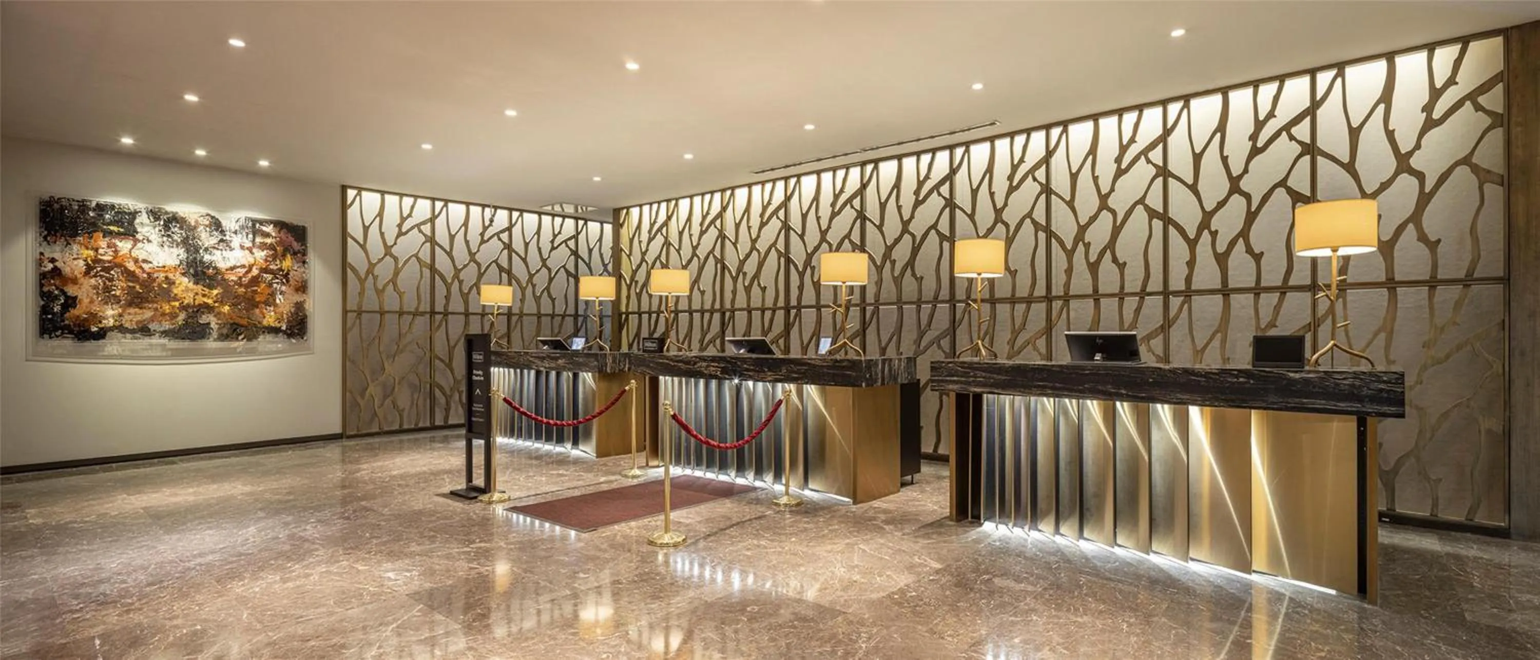 Lobby or reception in Ankara HiltonSA