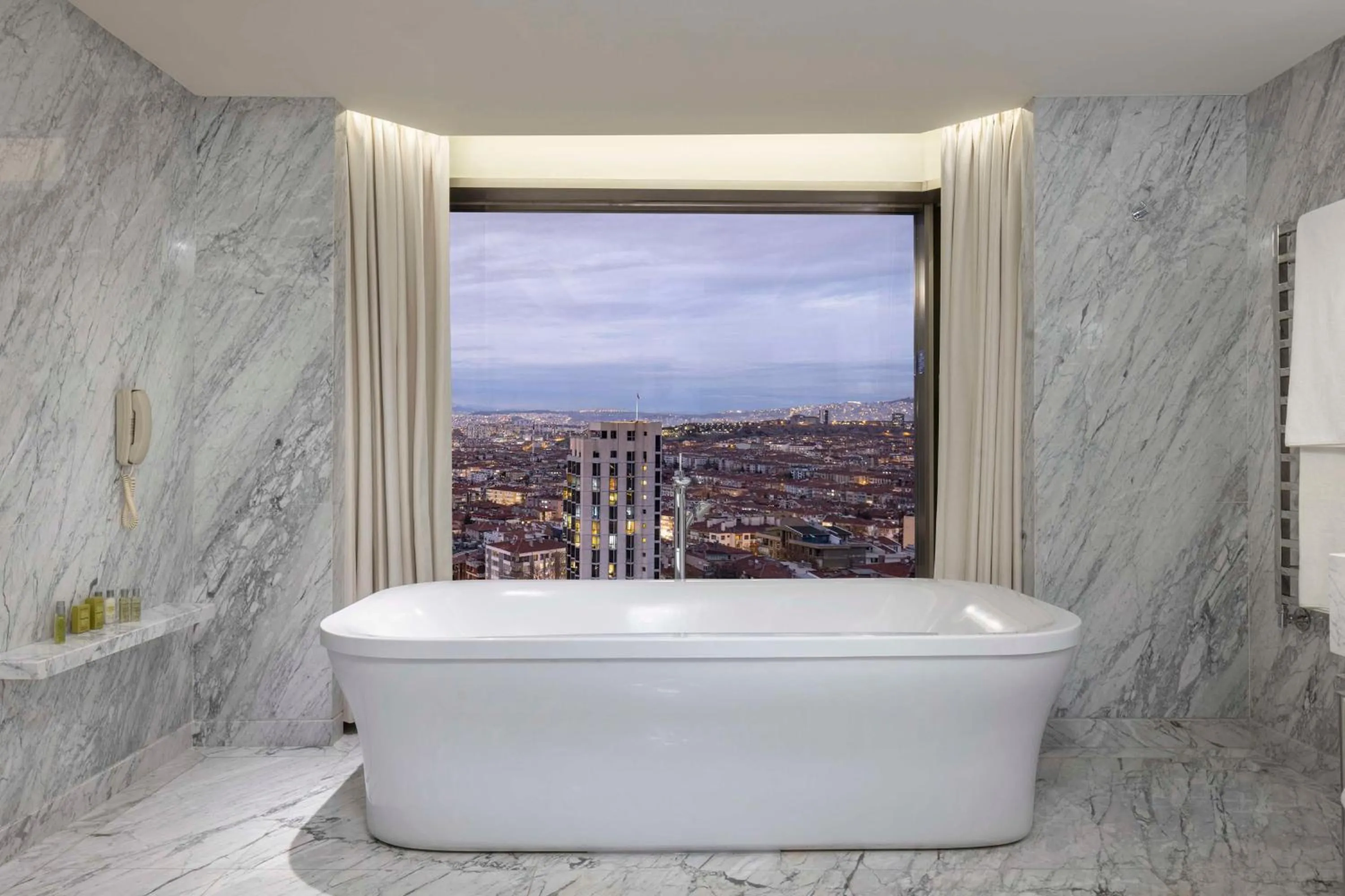 Bathroom in Ankara HiltonSA