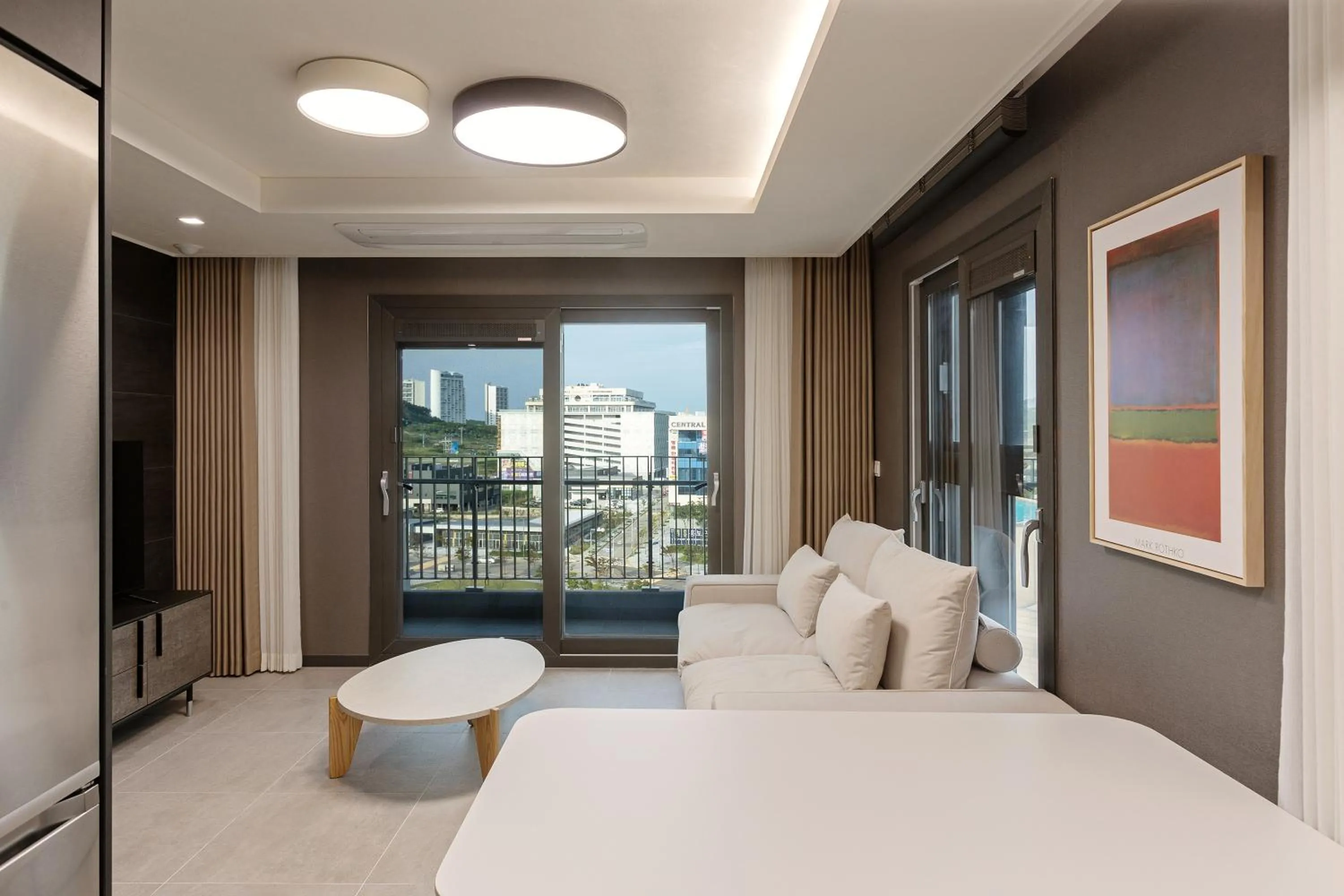 Living room, Bed in Odays Osiria Residence