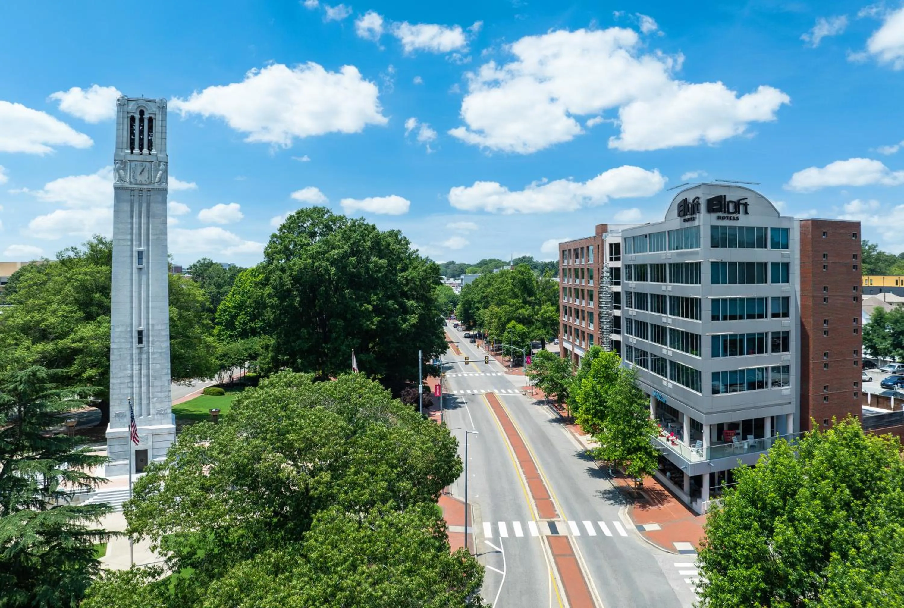 View (from property/room) in Aloft Raleigh