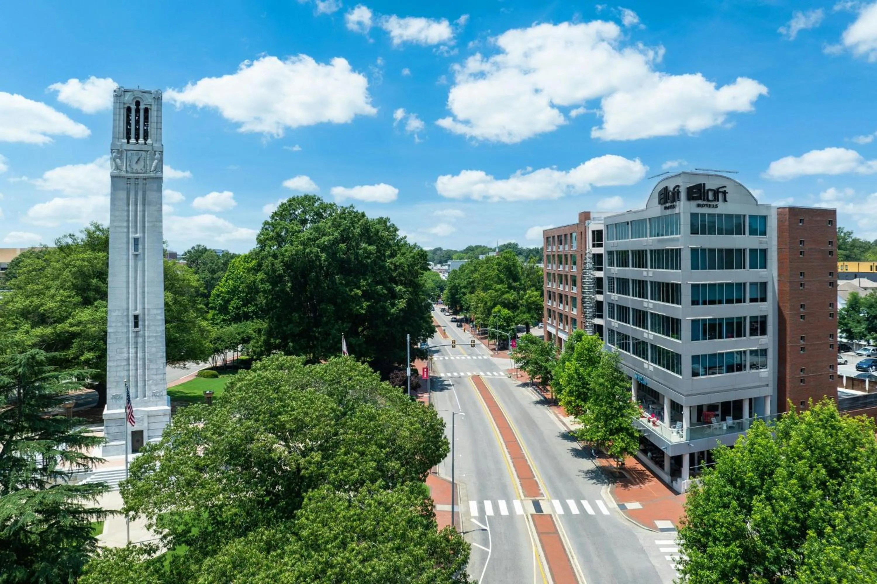 Property building in Aloft Raleigh