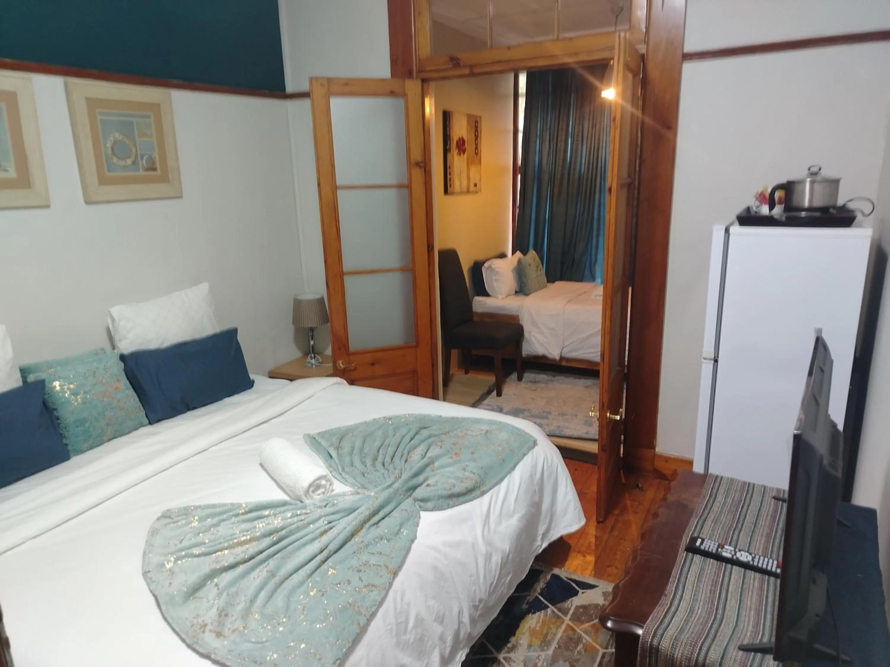Bed in Brookyard Guest House