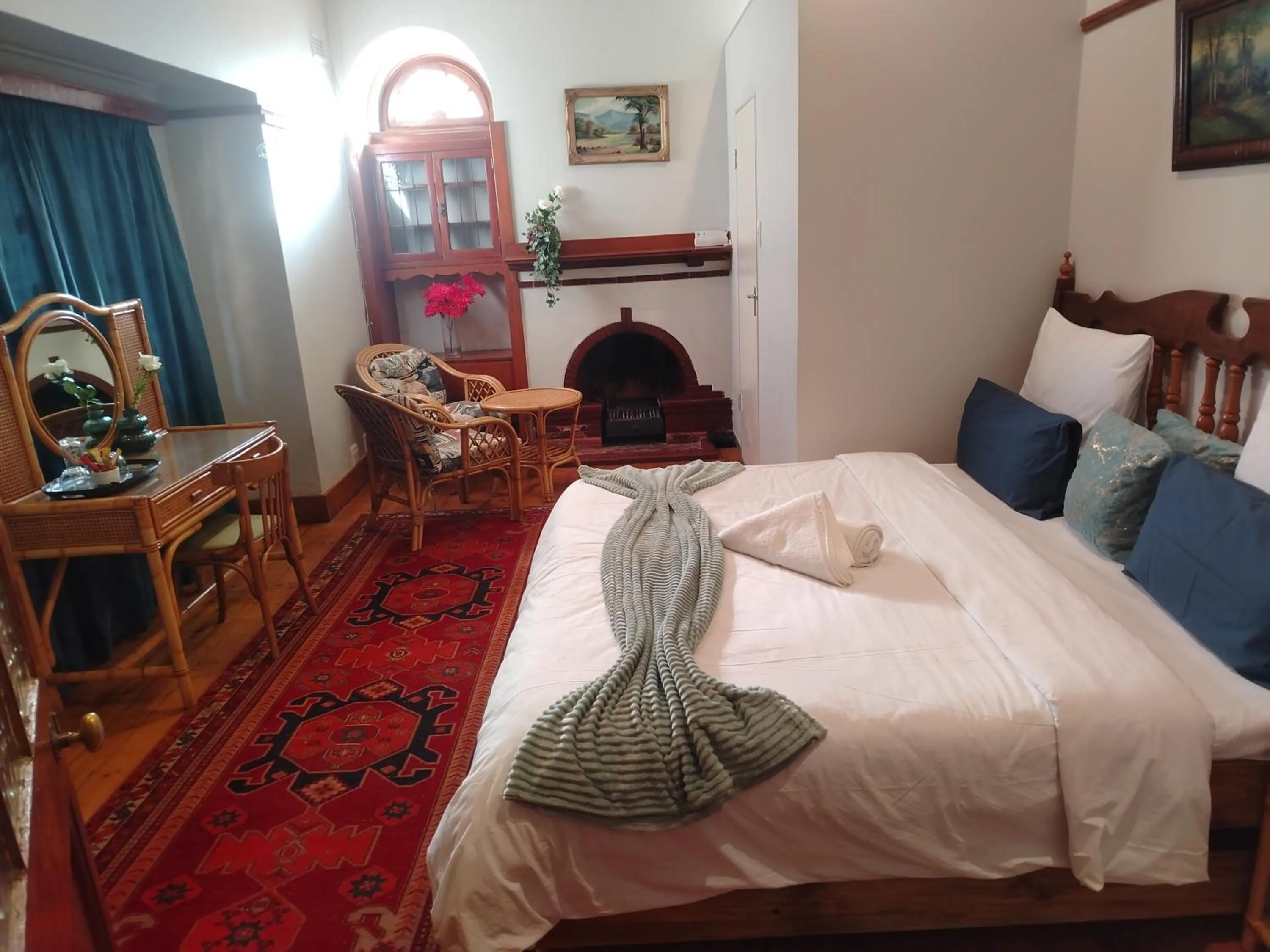 Bed in Brookyard Guest House