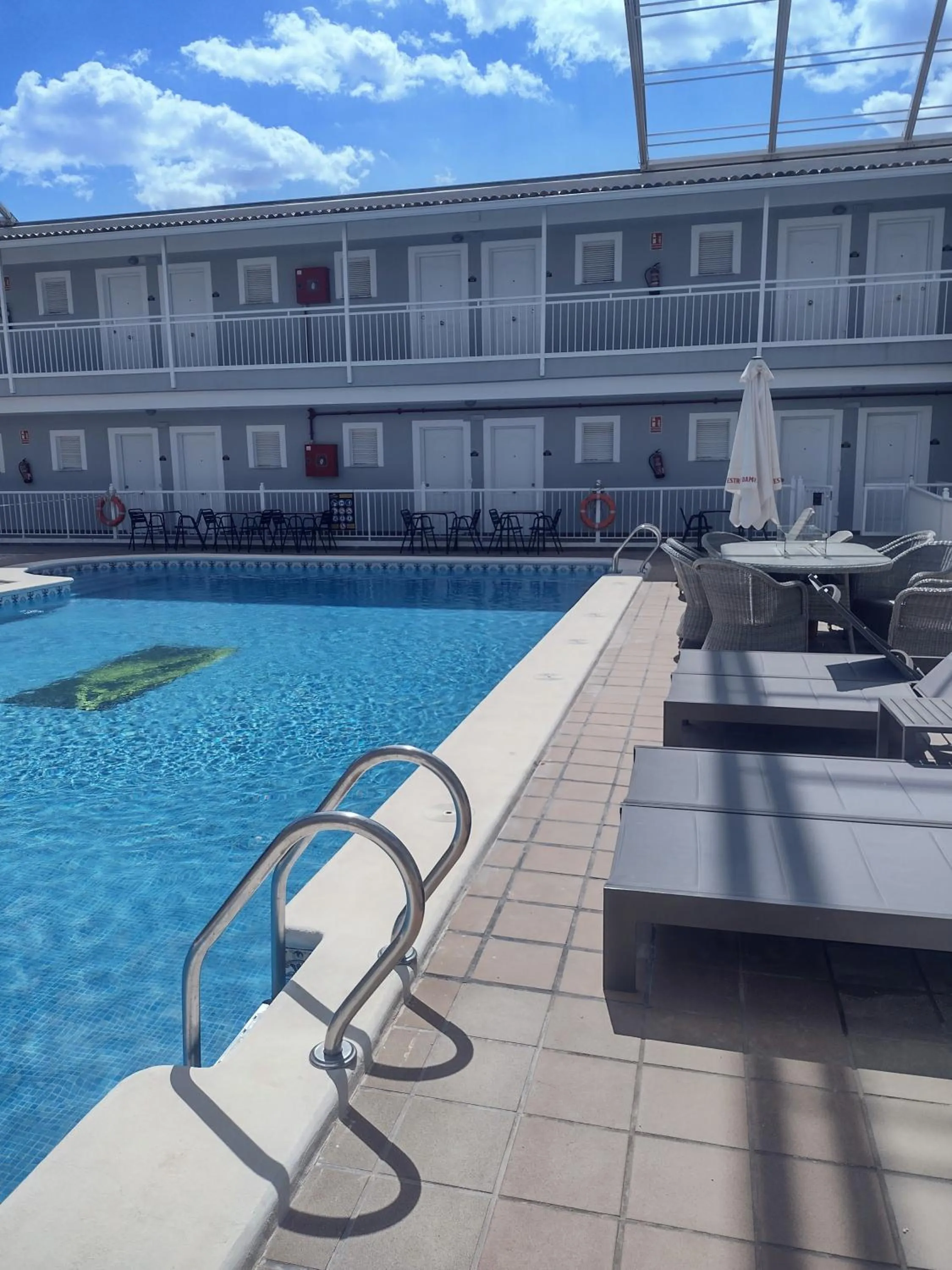 Balcony/Terrace in Hotel Algorfa