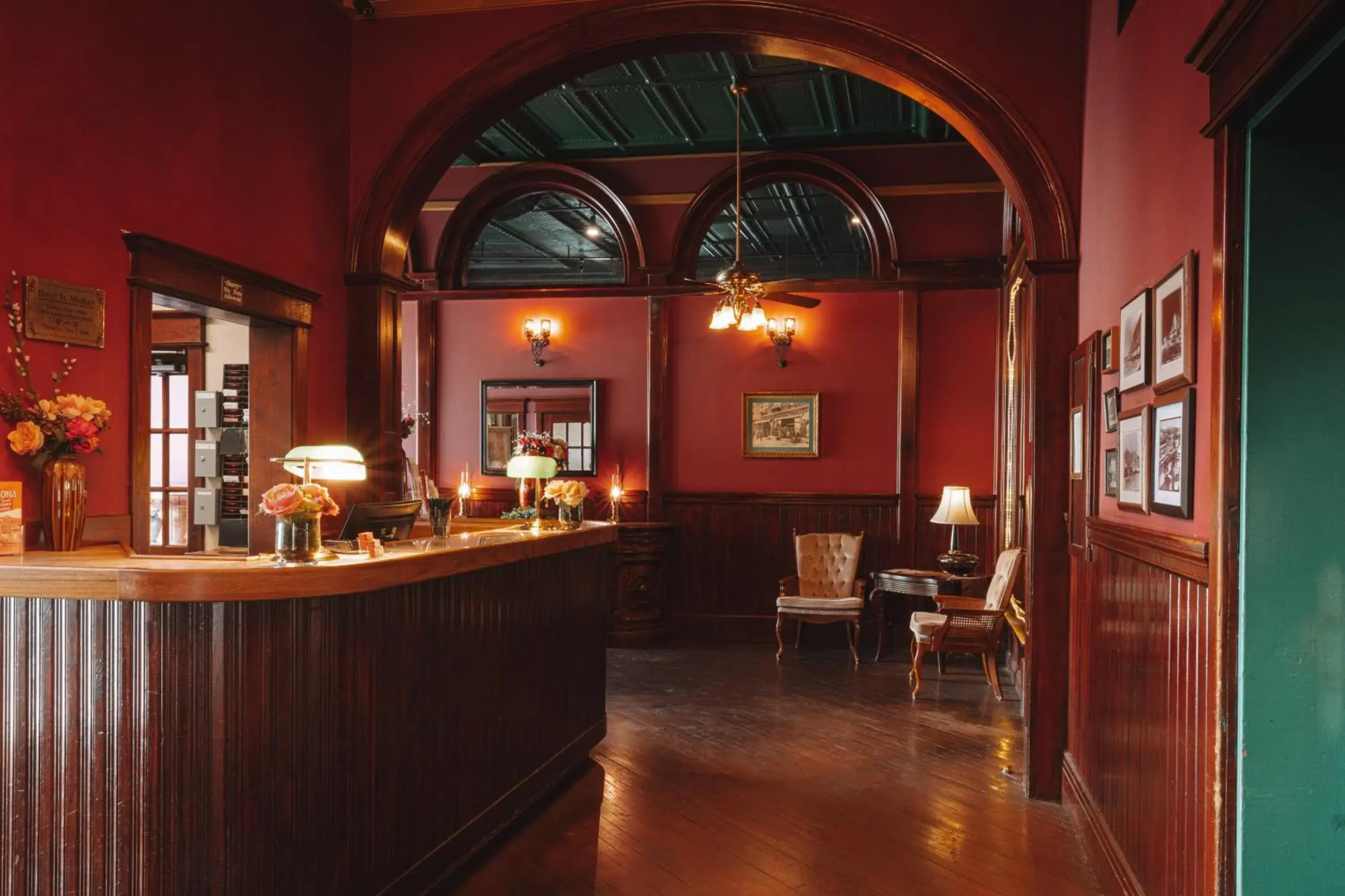 Lobby or reception in Hotel St Michael, BW Premier Collection Lobby or reception in Hotel St Michael, BW Premier Collection