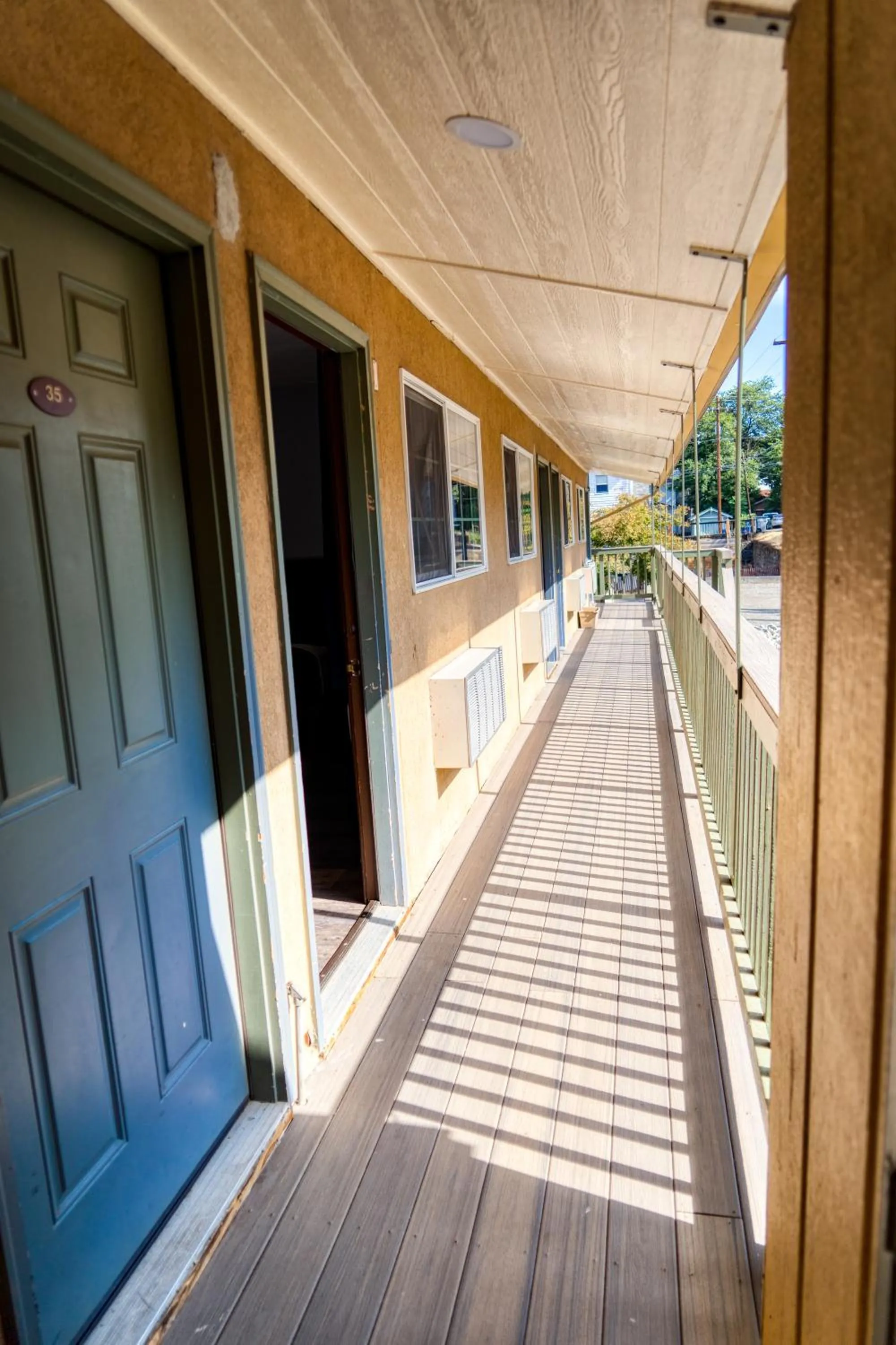 View (from property/room) in Budget Inn