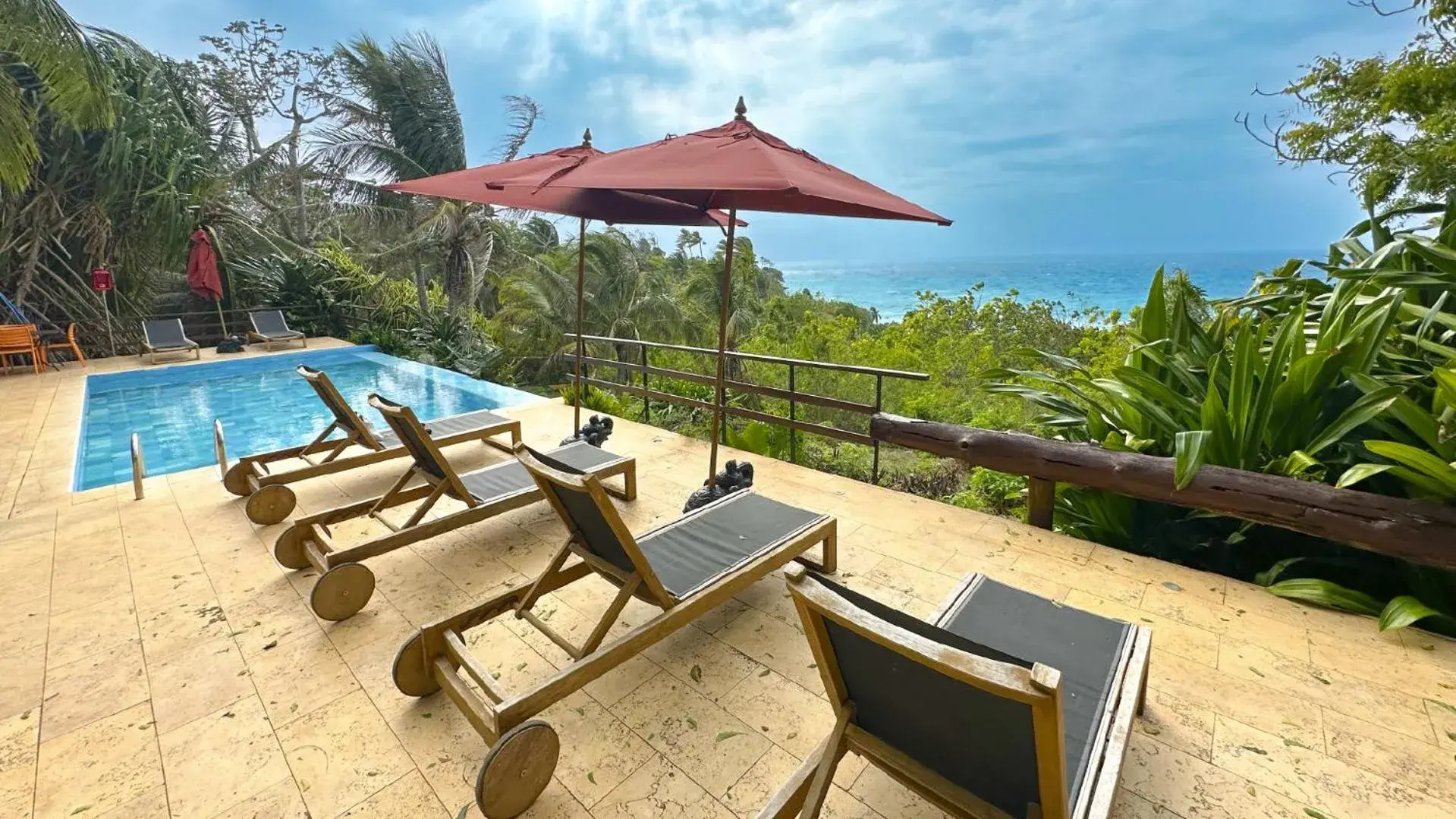 Pool view in Hotel Acantilado de La Tierra by On vacation Pool view in Hotel Acantilado de La Tierra by On vacation