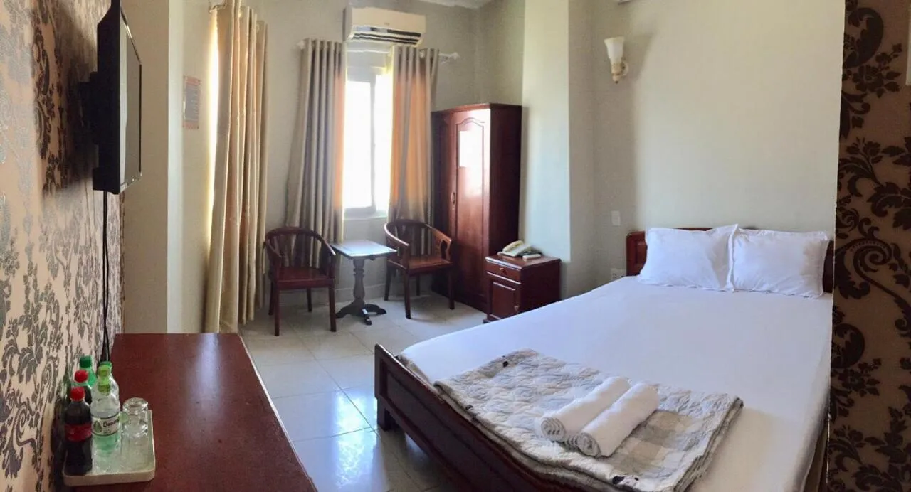 Bed in Thuy Van Hotel