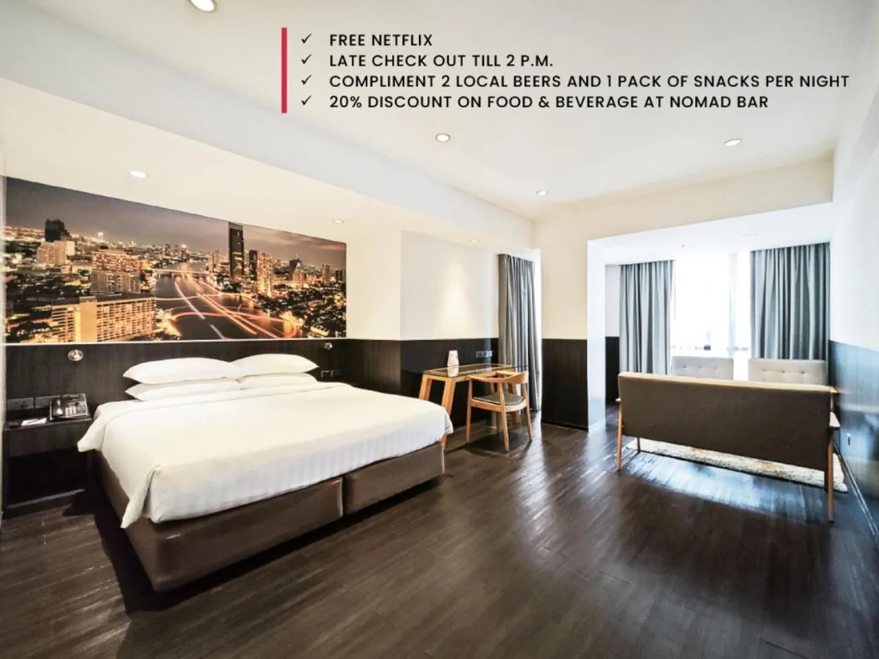 Bedroom, Bed in Galleria 12 Sukhumvit Bangkok by Compass Hospitality