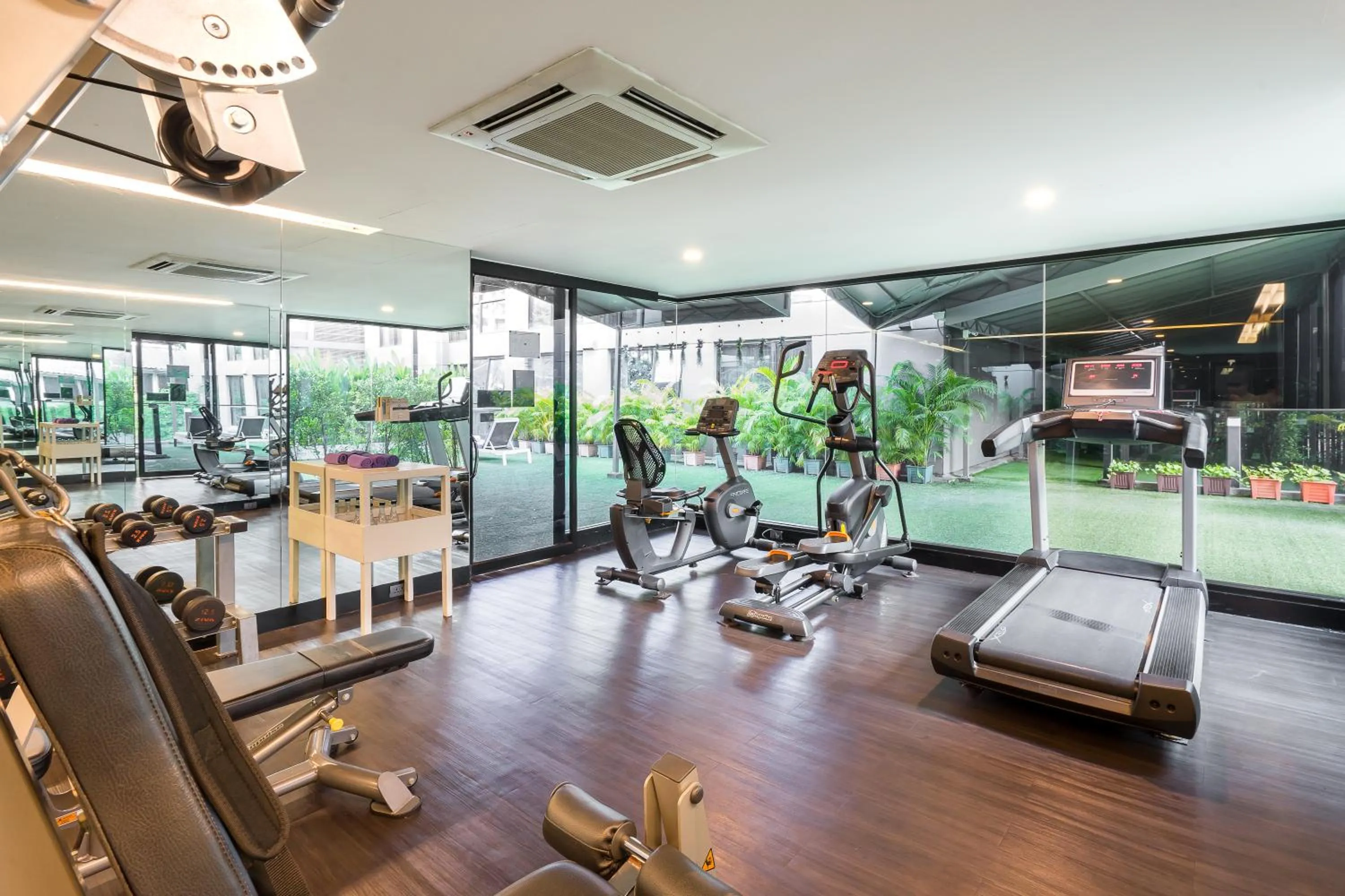 Fitness centre/facilities in Galleria 12 Sukhumvit Bangkok by Compass Hospitality
