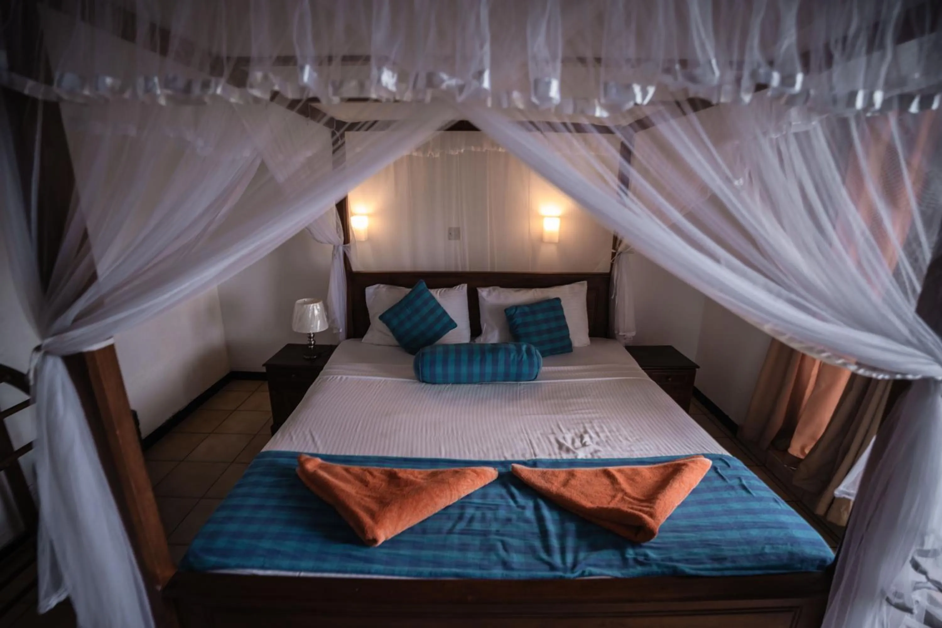 Bed in Sunset Fort Galle