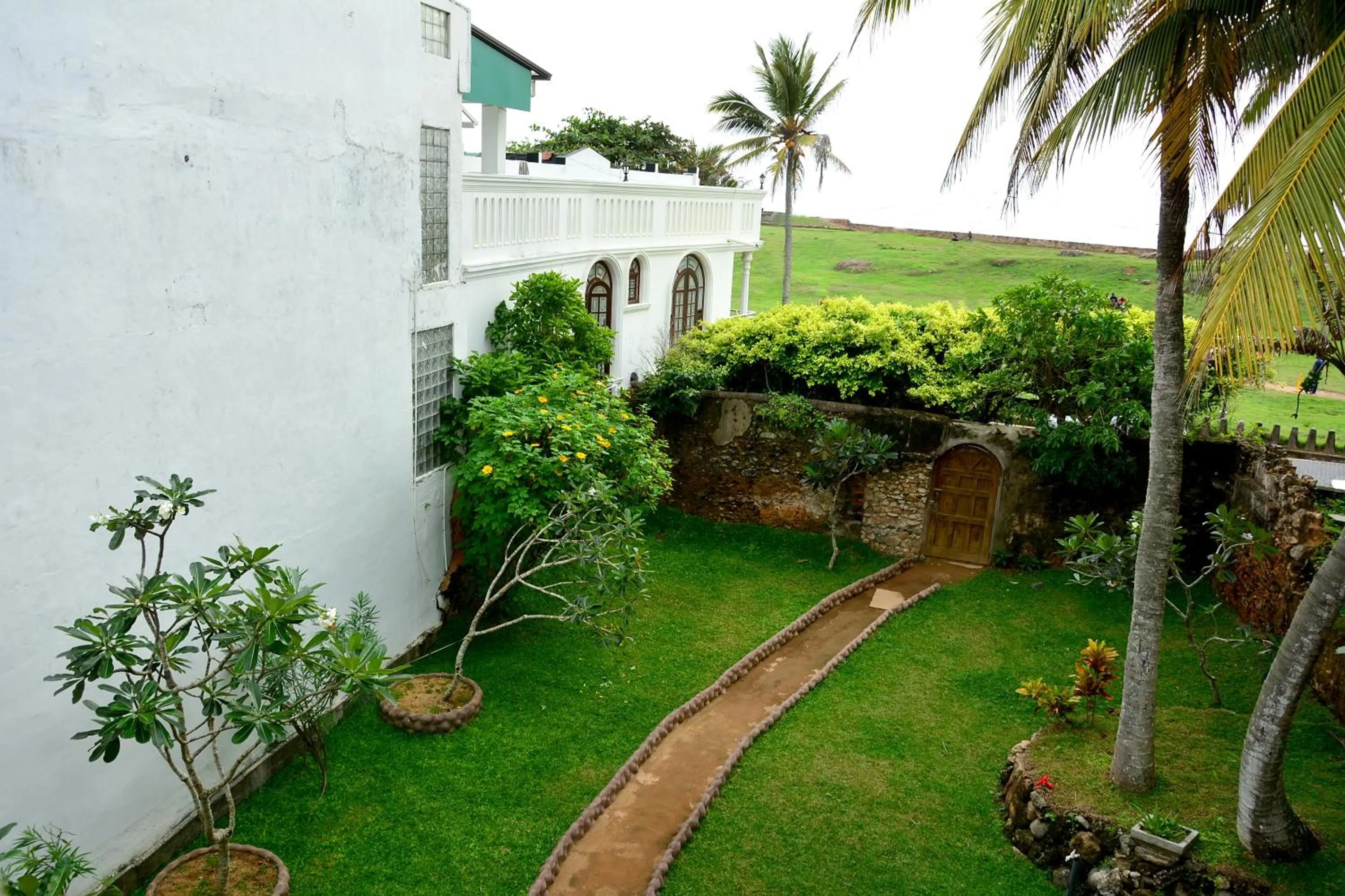 Garden in Sunset Fort Galle