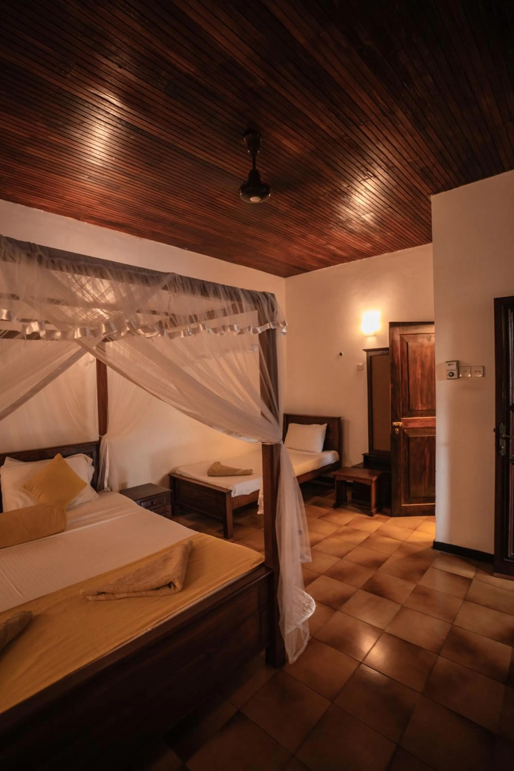 Bed in Sunset Fort Galle