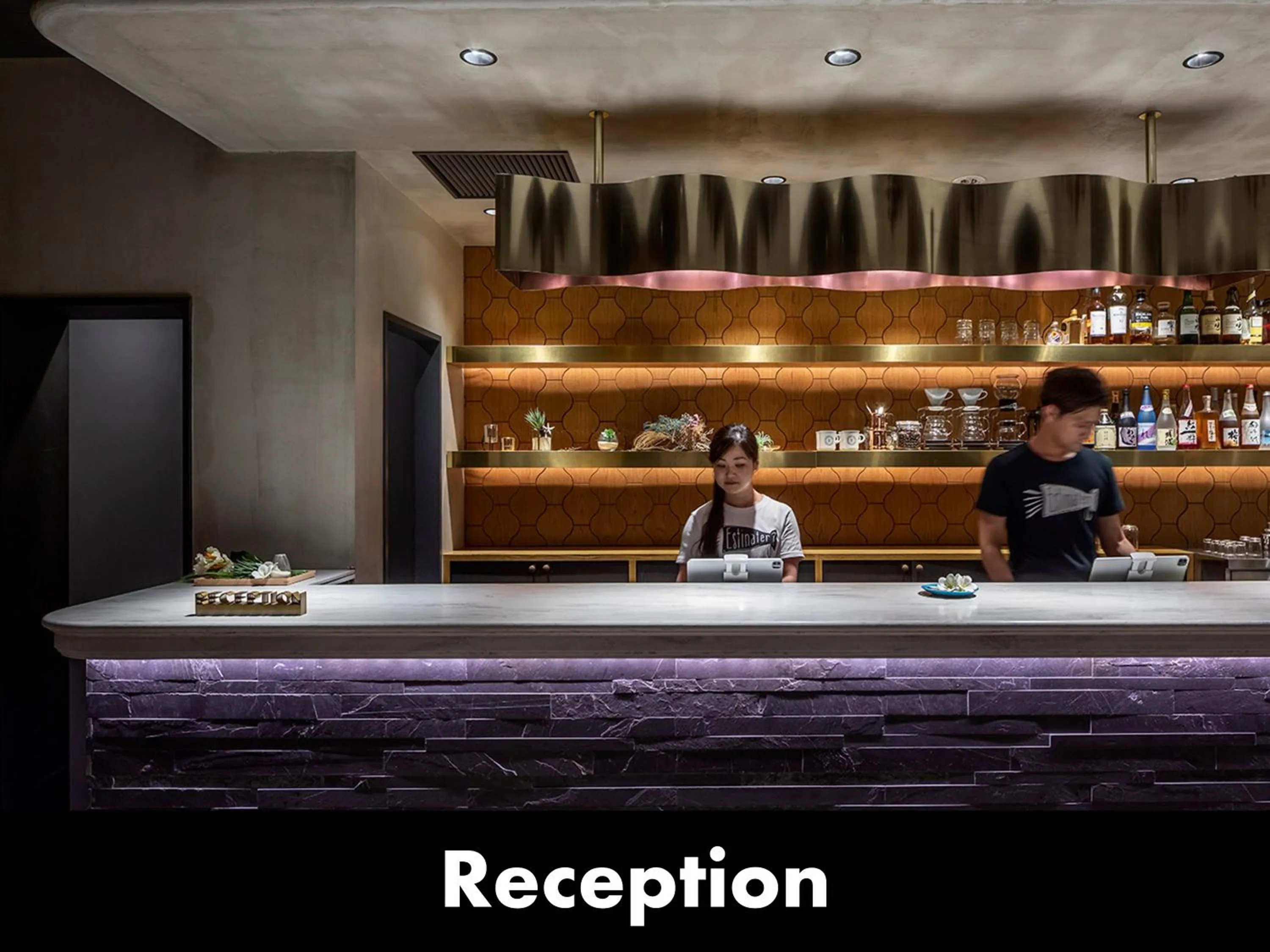 Staff in Estinate Hotel Naha