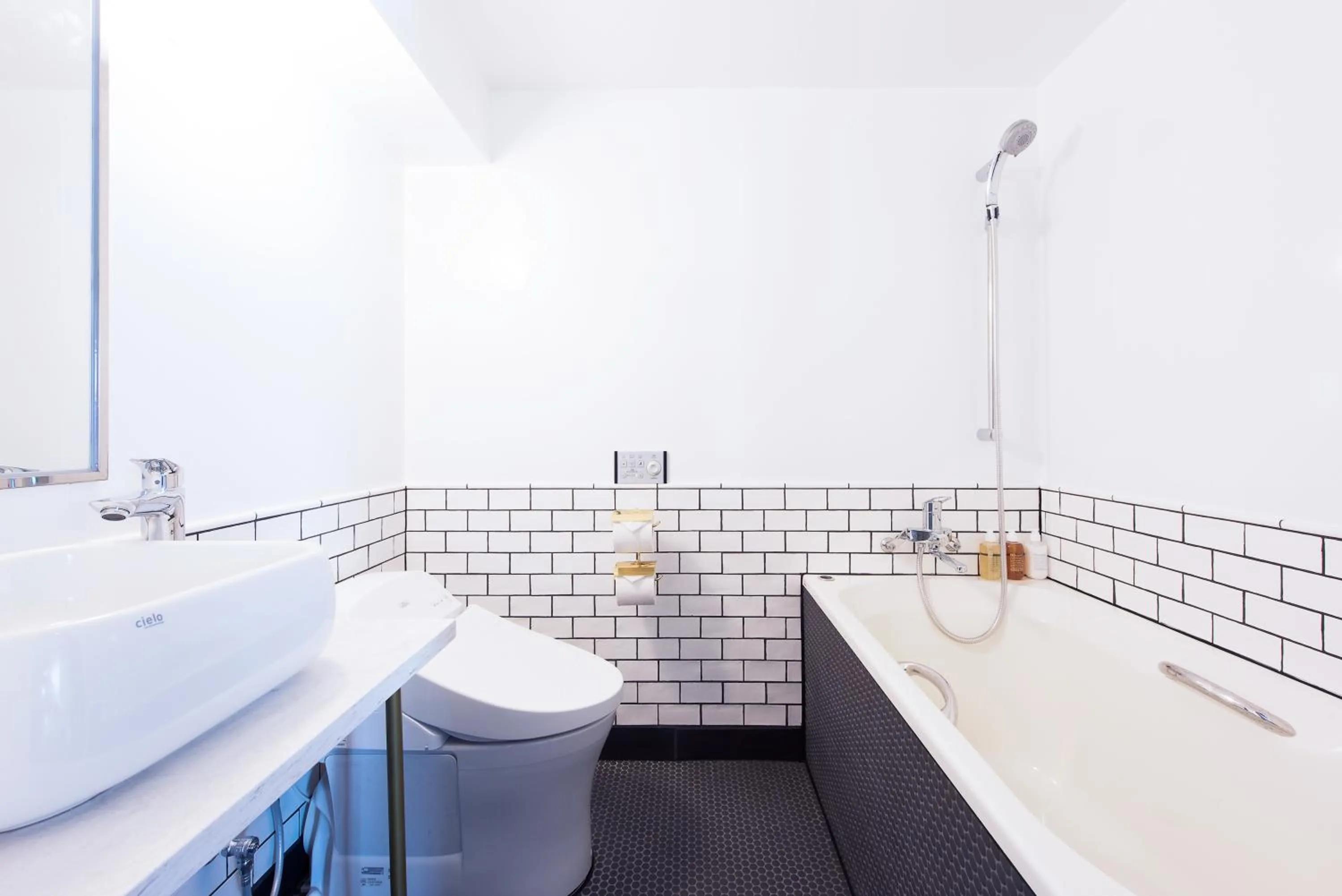 Toilet in Estinate Hotel Naha