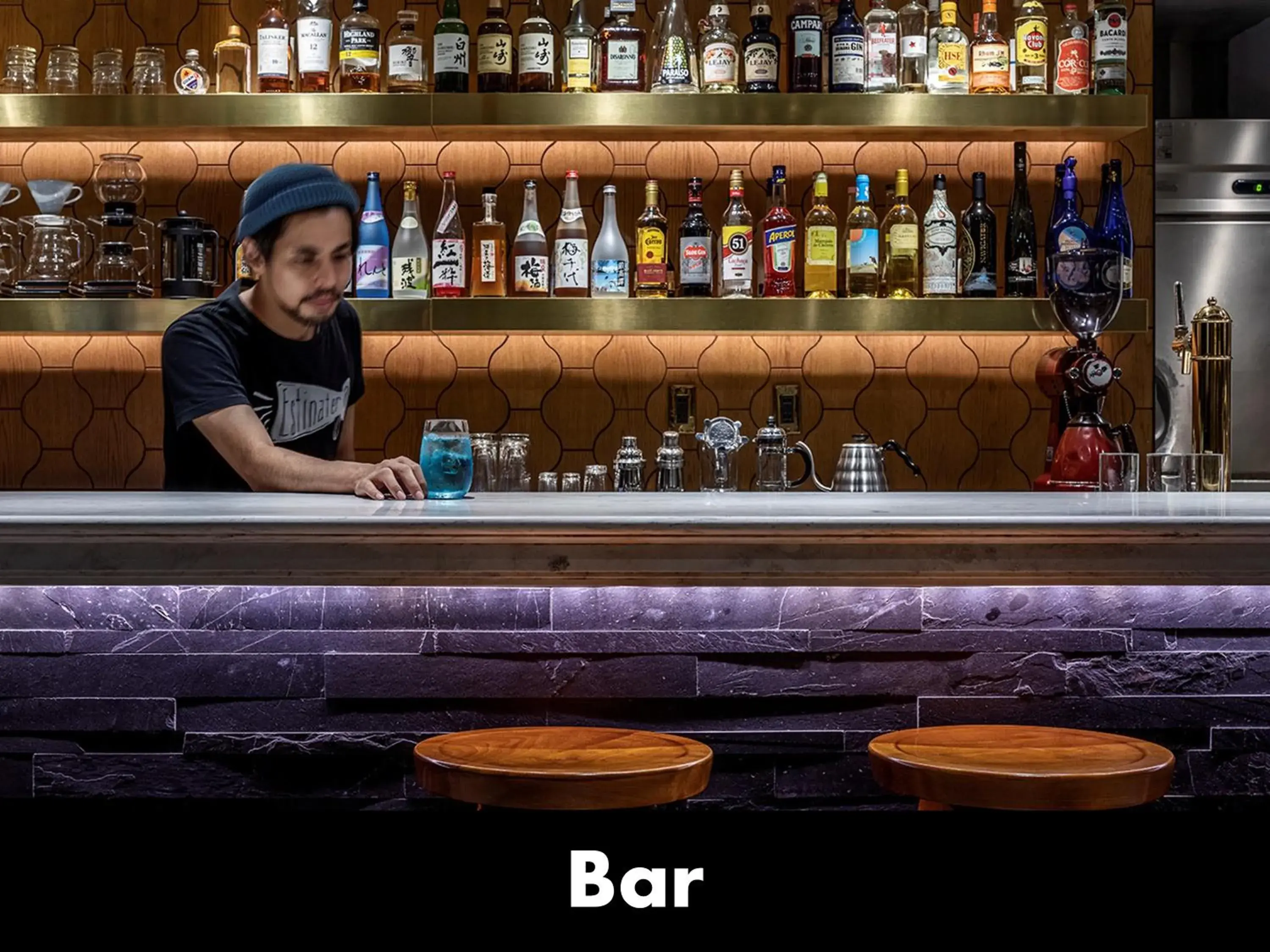 Lounge or bar in Estinate Hotel Naha Lounge or bar in Estinate Hotel Naha