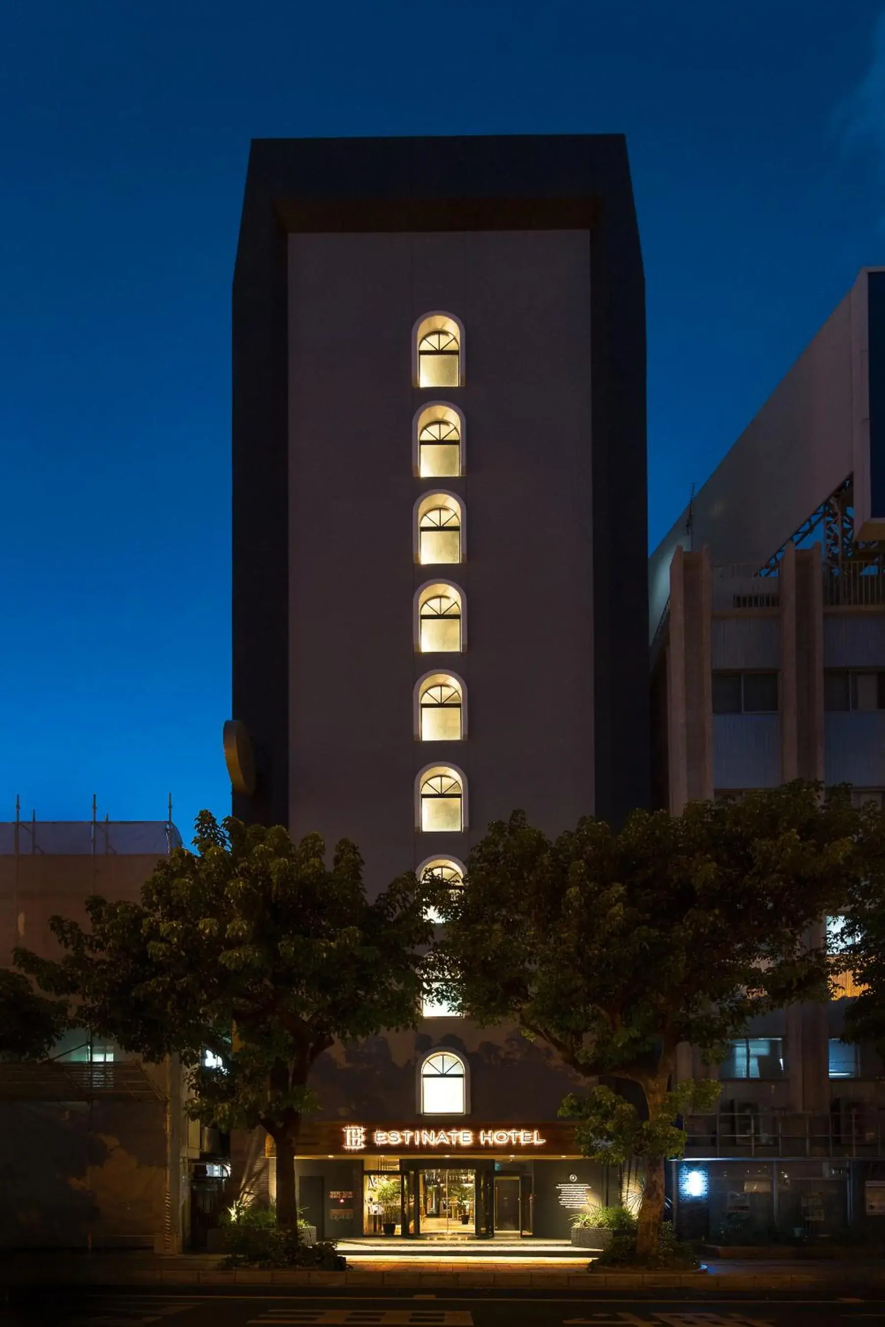Facade/entrance in Estinate Hotel Naha Facade/entrance in Estinate Hotel Naha
