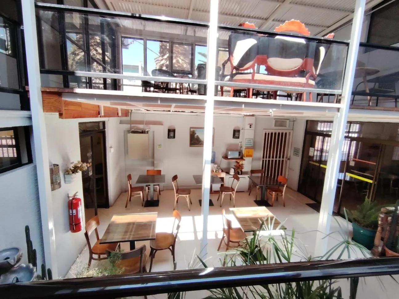 Dining area in Hotel Cano