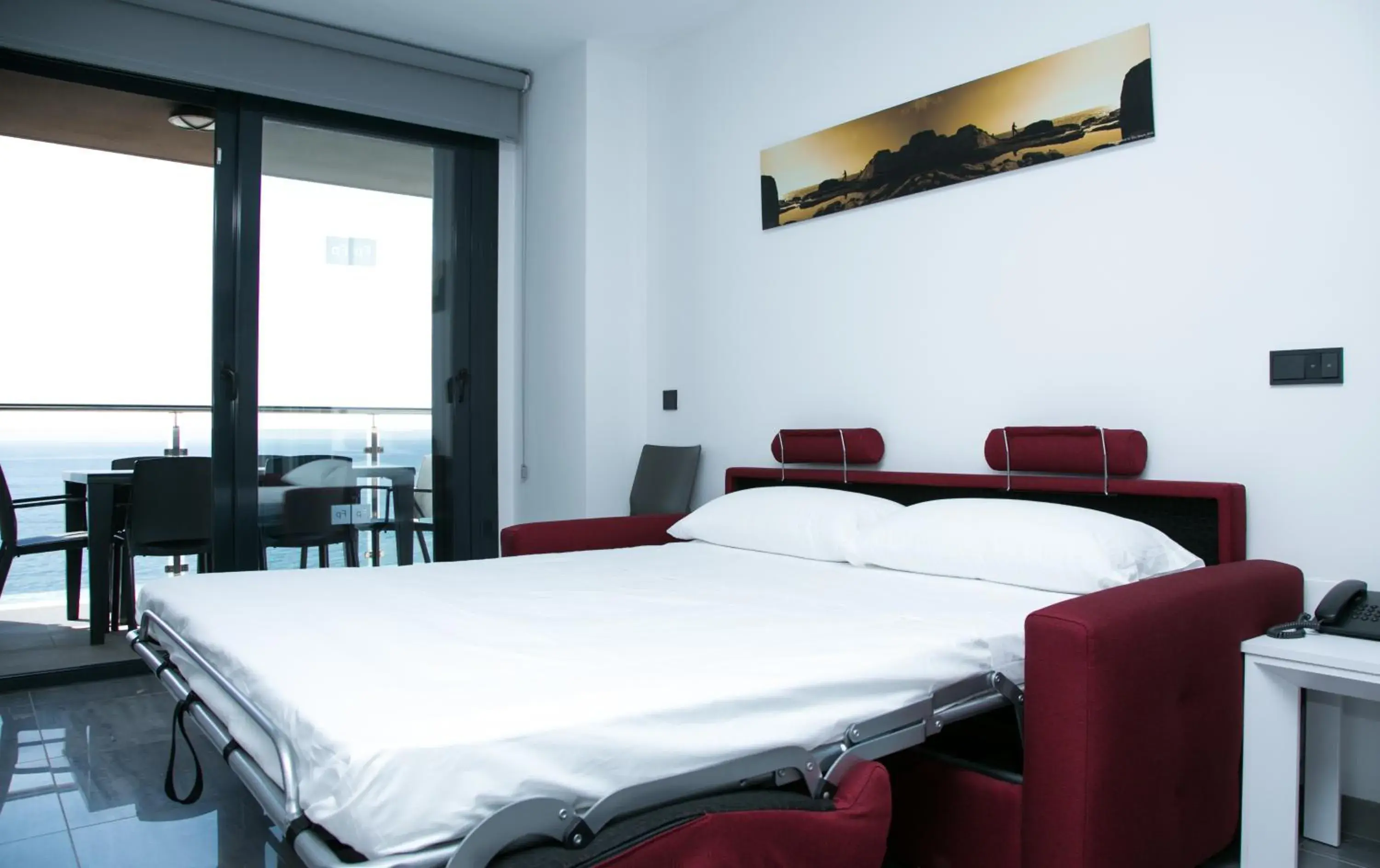 Bed in Apartamentos Fuengirola Playa Bed in Apartamentos Fuengirola Playa