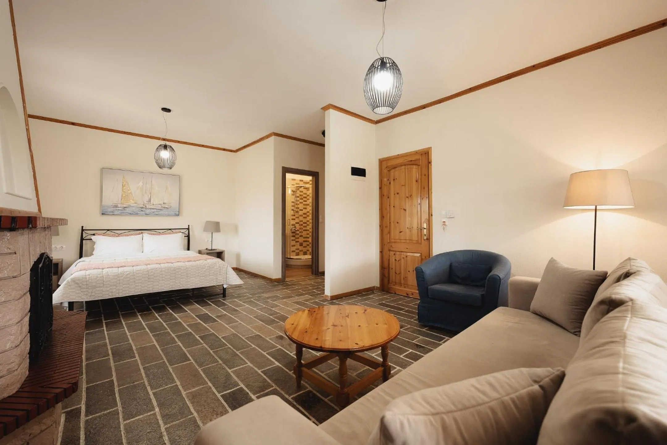 Photo of the whole room, Bed in Kalisun Pool House by Georgalas