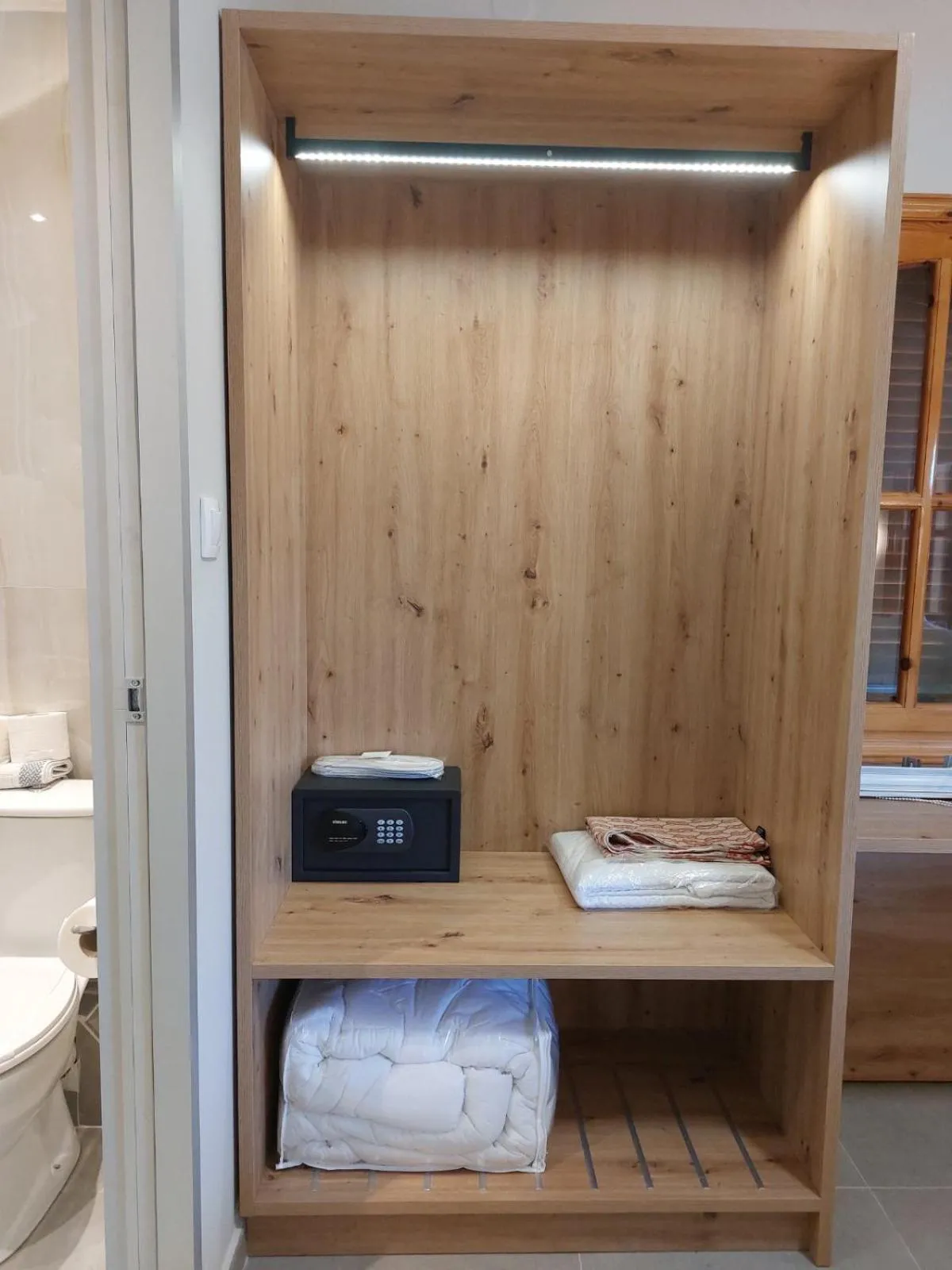 wardrobe in Kalisun Pool House by Georgalas