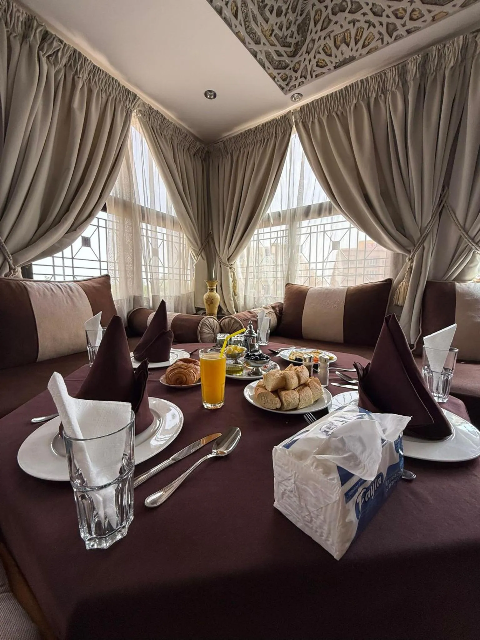 Living room in Hotel Tiznit