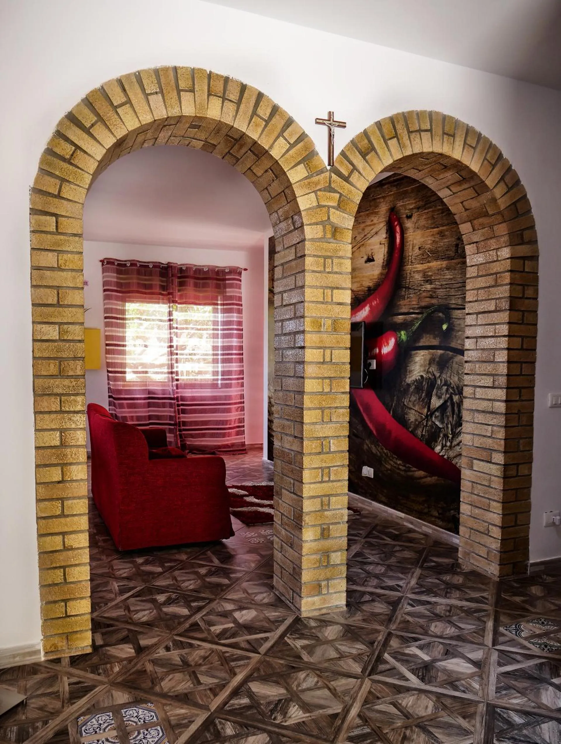 Lobby or reception in B&B Vento di Scirocco