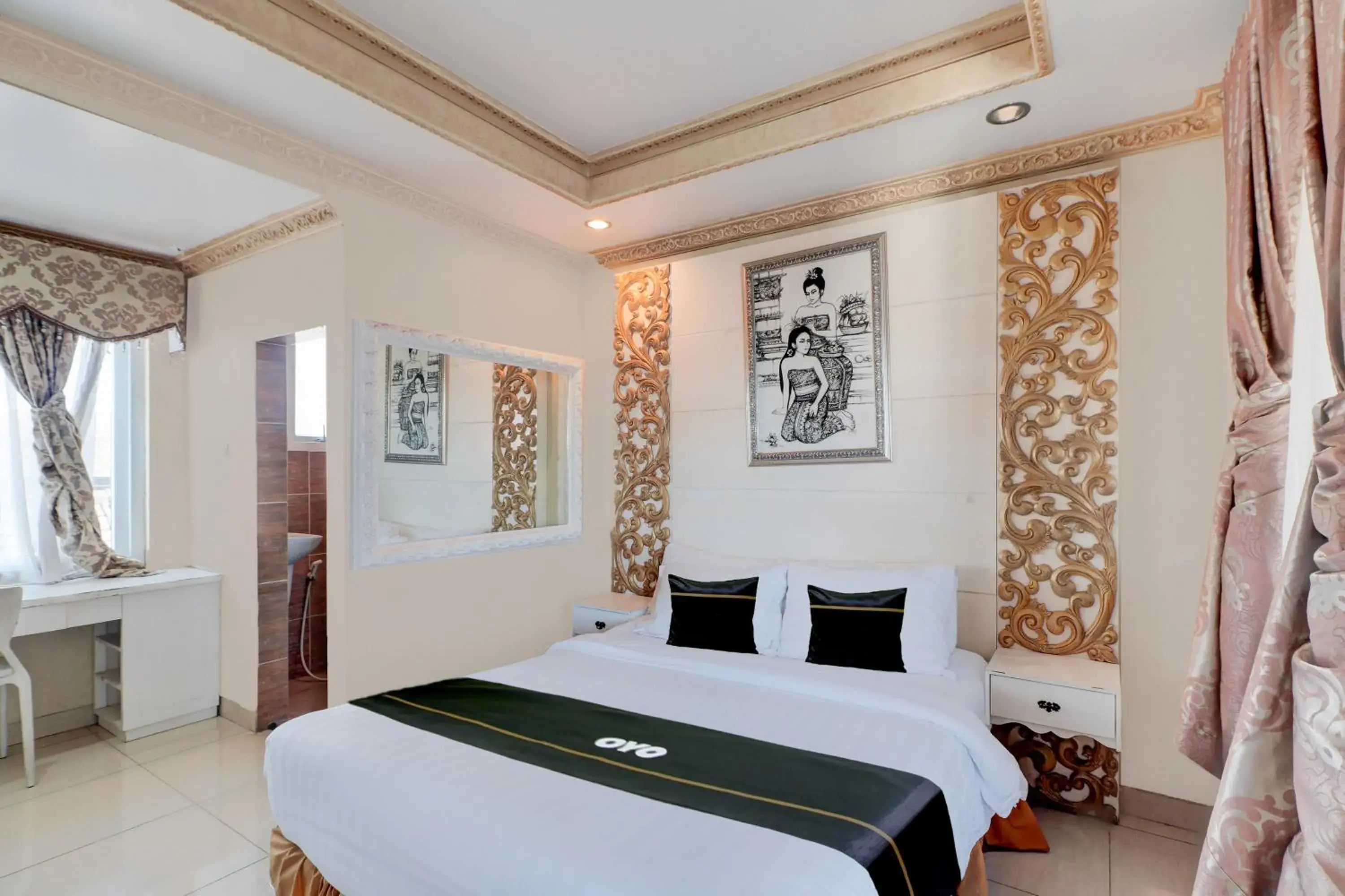 Deluxe King Room in Hotel O My Home@Bali Deluxe King Room in Hotel O My Home@Bali