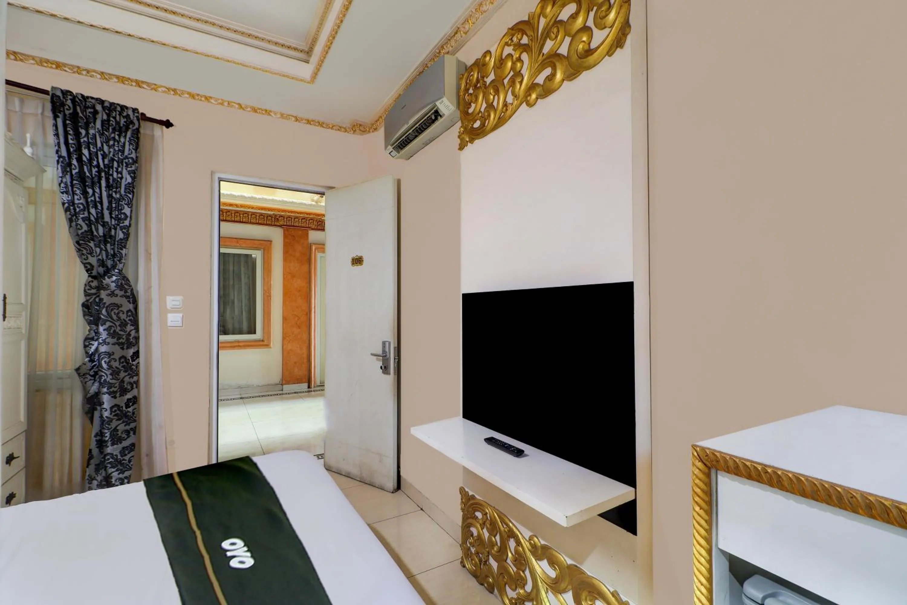 Bedroom, Bed in Hotel O My Home@Bali