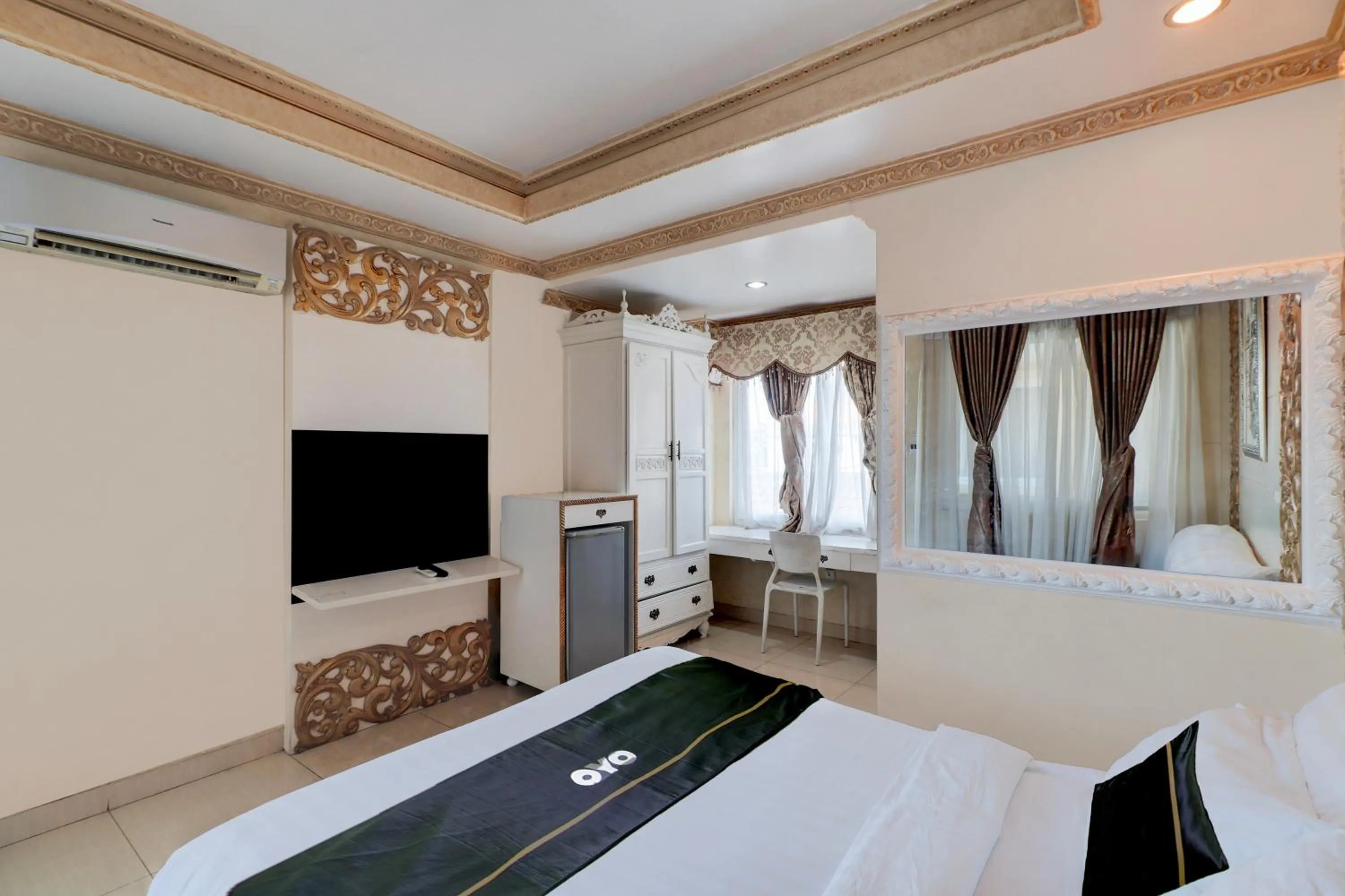 Bedroom, Bed in Hotel O My Home@Bali