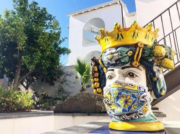 Garden in Punta Sallustro Lipari