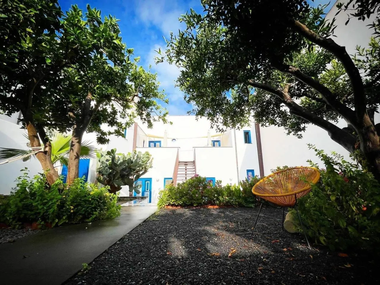 Garden in Punta Sallustro Lipari