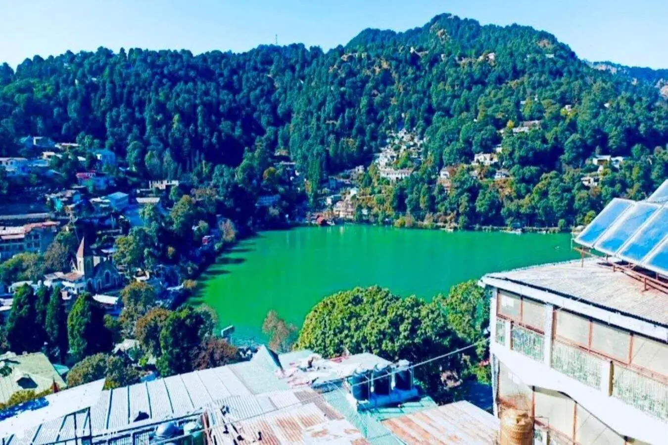 Hill & Lake View Nainital Hill & Lake View Nainital