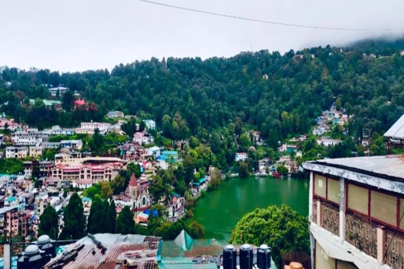 Hill & Lake View Nainital