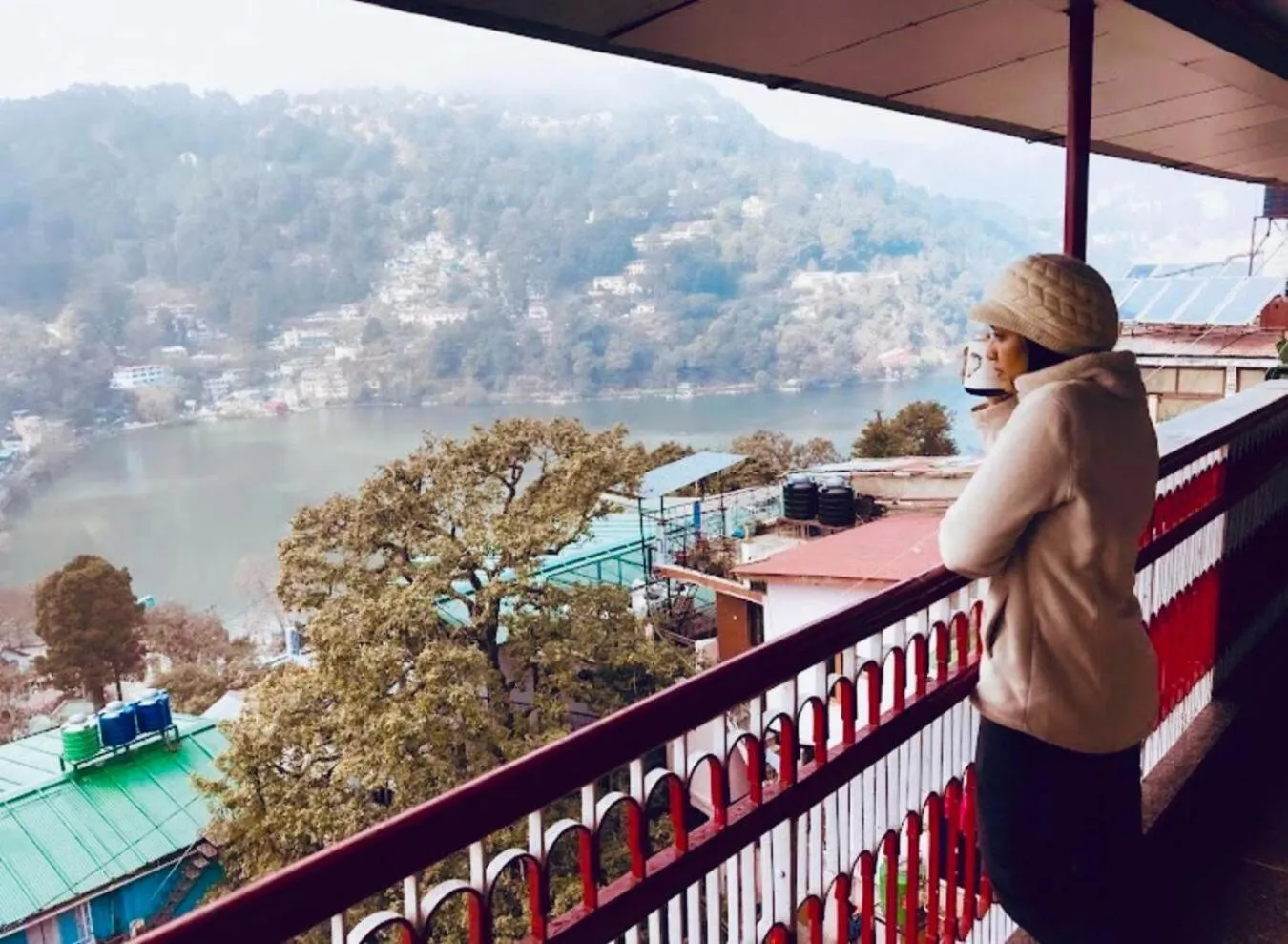 Balcony/Terrace in Hill & Lake View Nainital